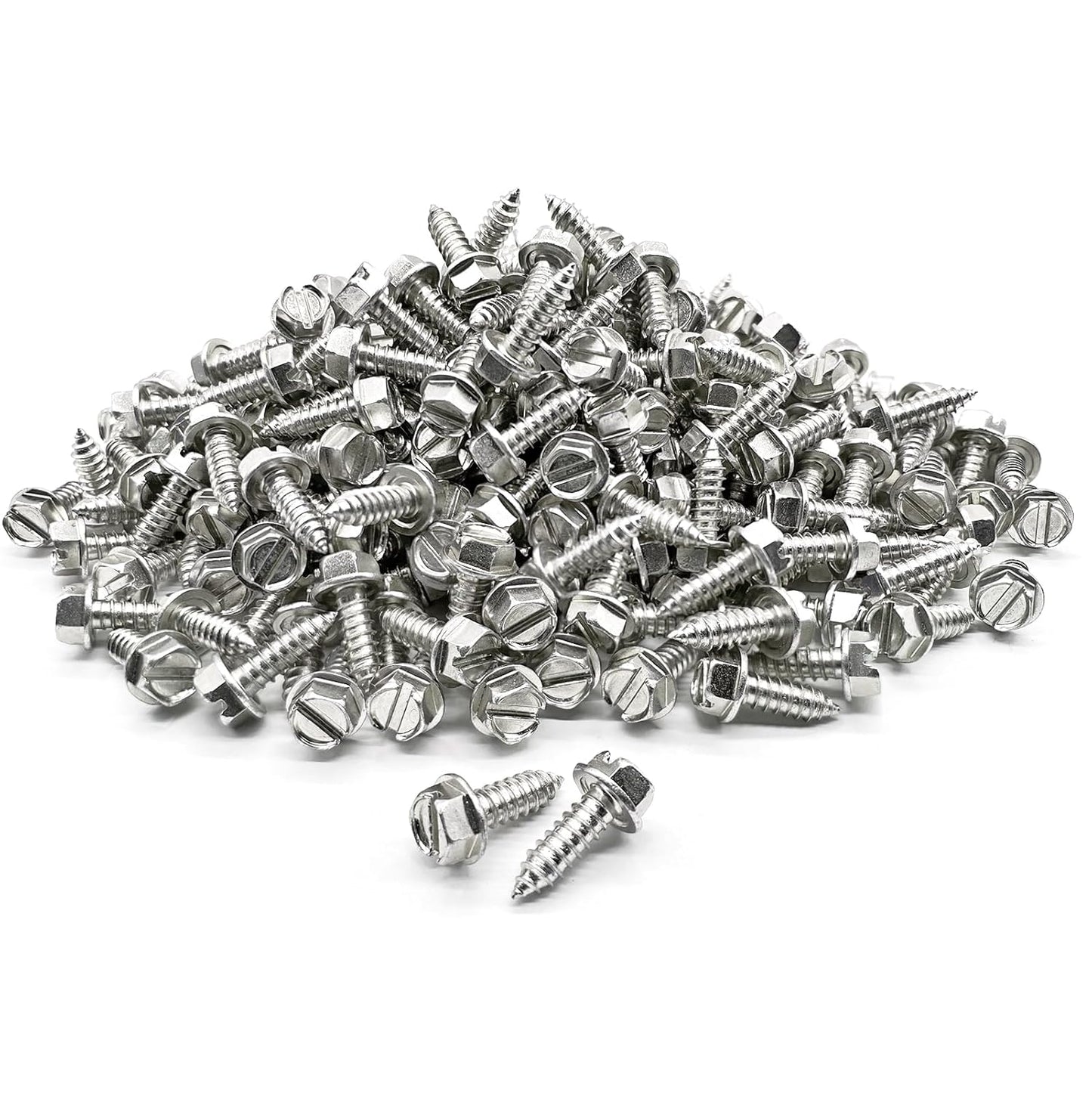 400 Pack License Plate Screws for Cars, Trucks, and SUVs
