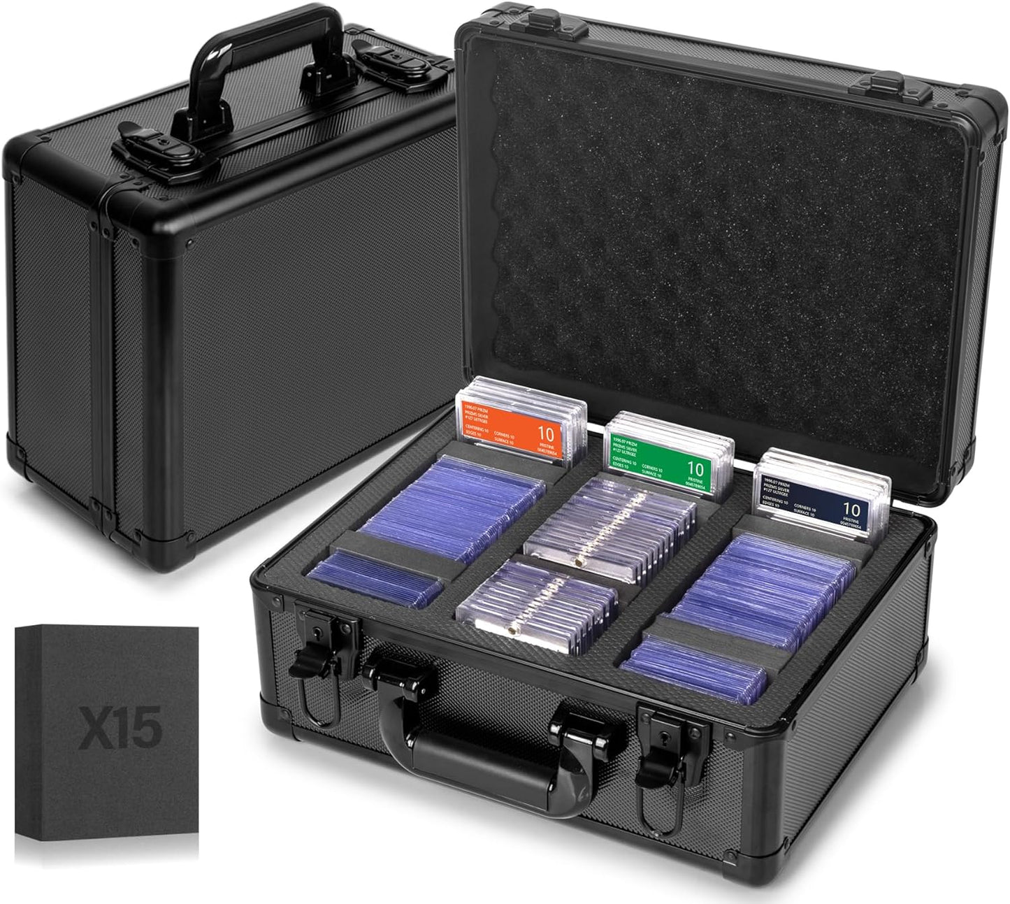 Graded Card Storage Box for Top Loaders and Slab Cases