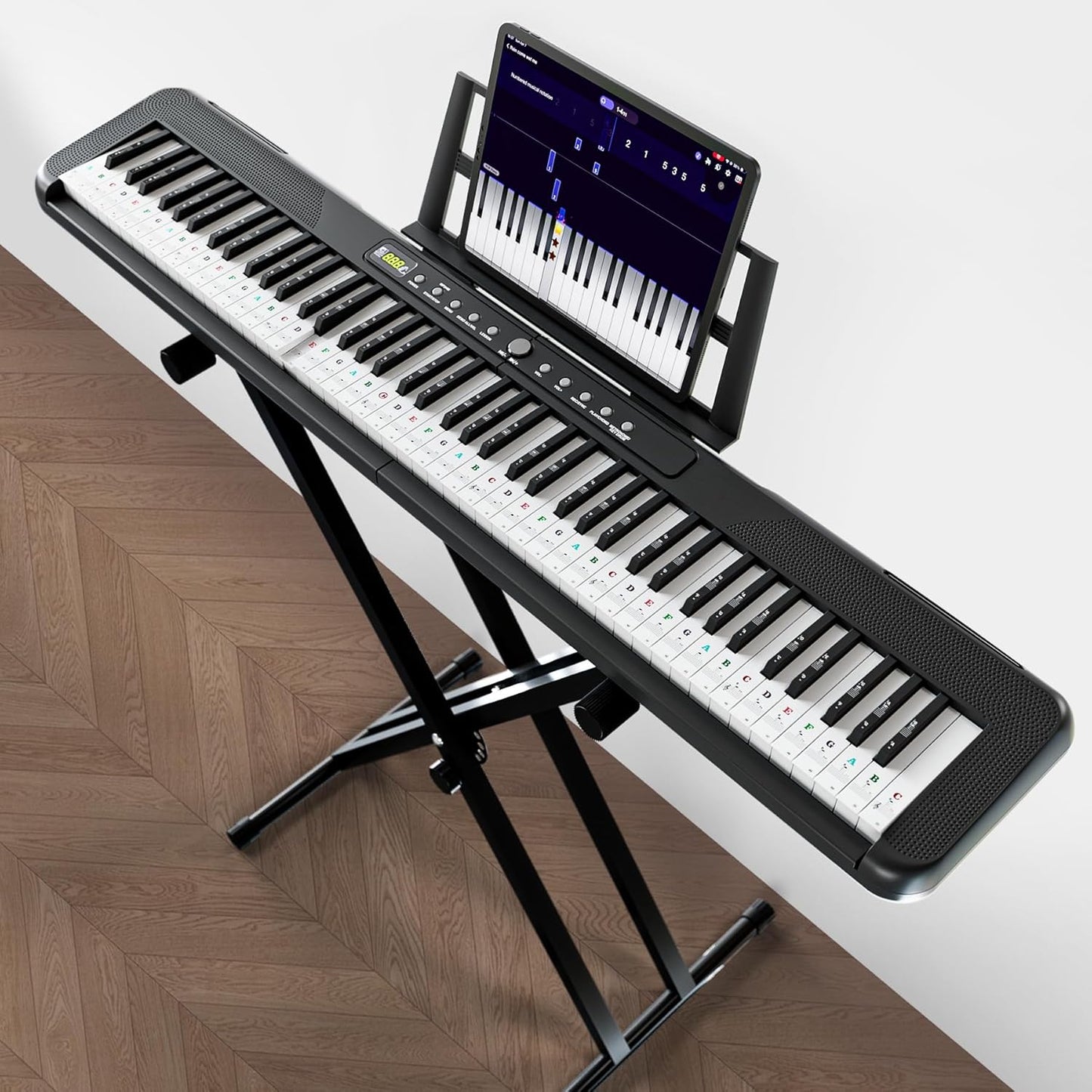 Portable 88-Key Weighted Piano with Everything Beginners Need!