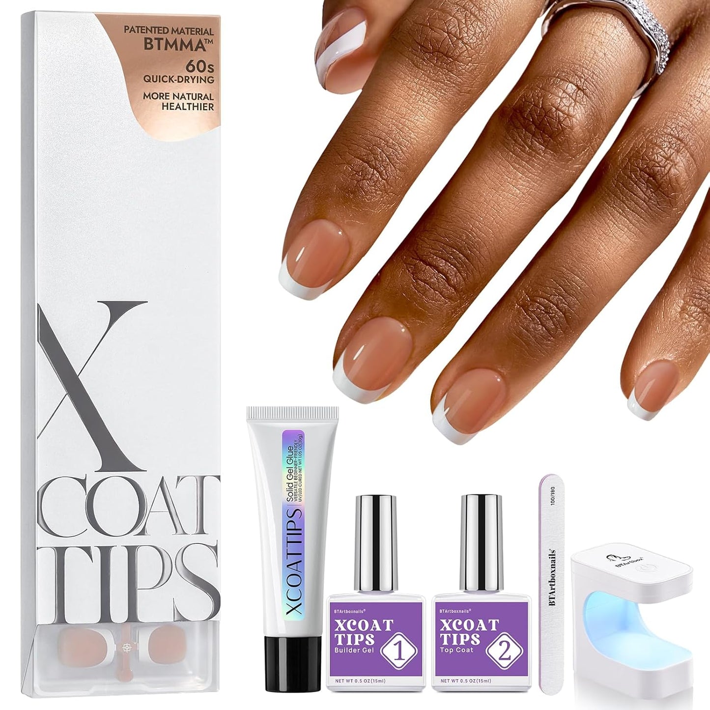 BTArtboxnails French Gel Nail Kit for Stunning Nail Art DIY