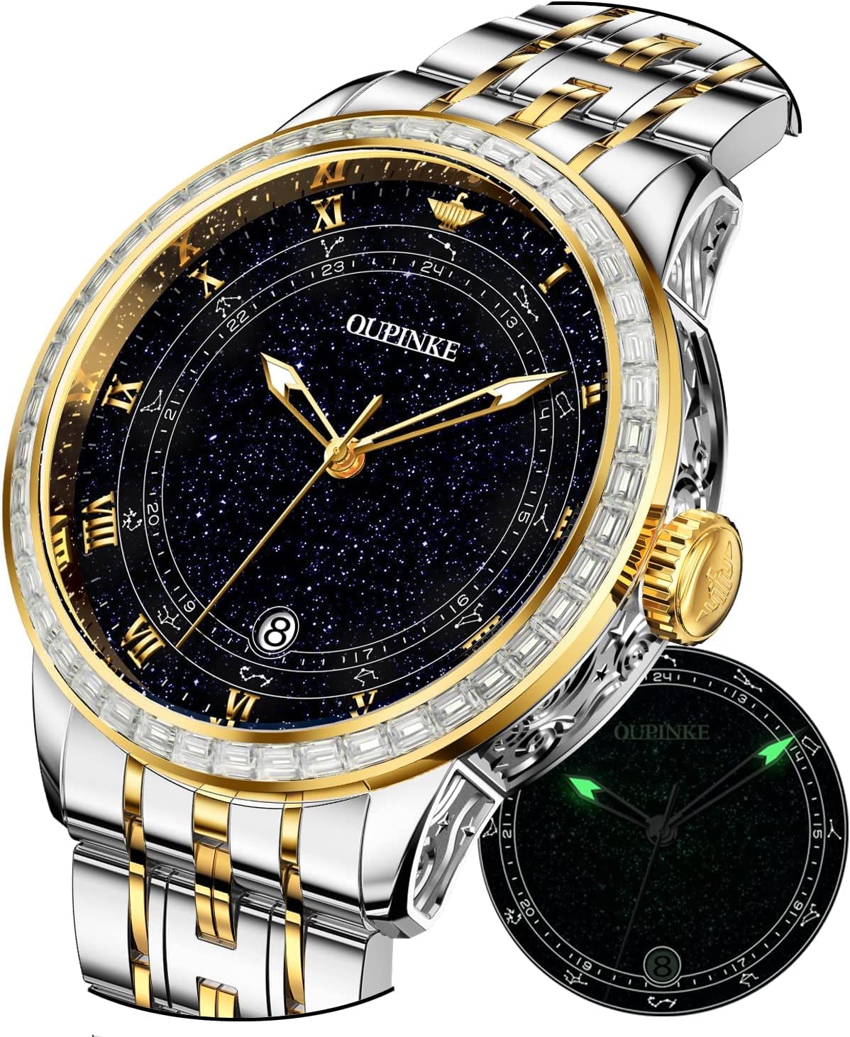 Starry Sky Luxury Men's Automatic Watch by OUPINKE