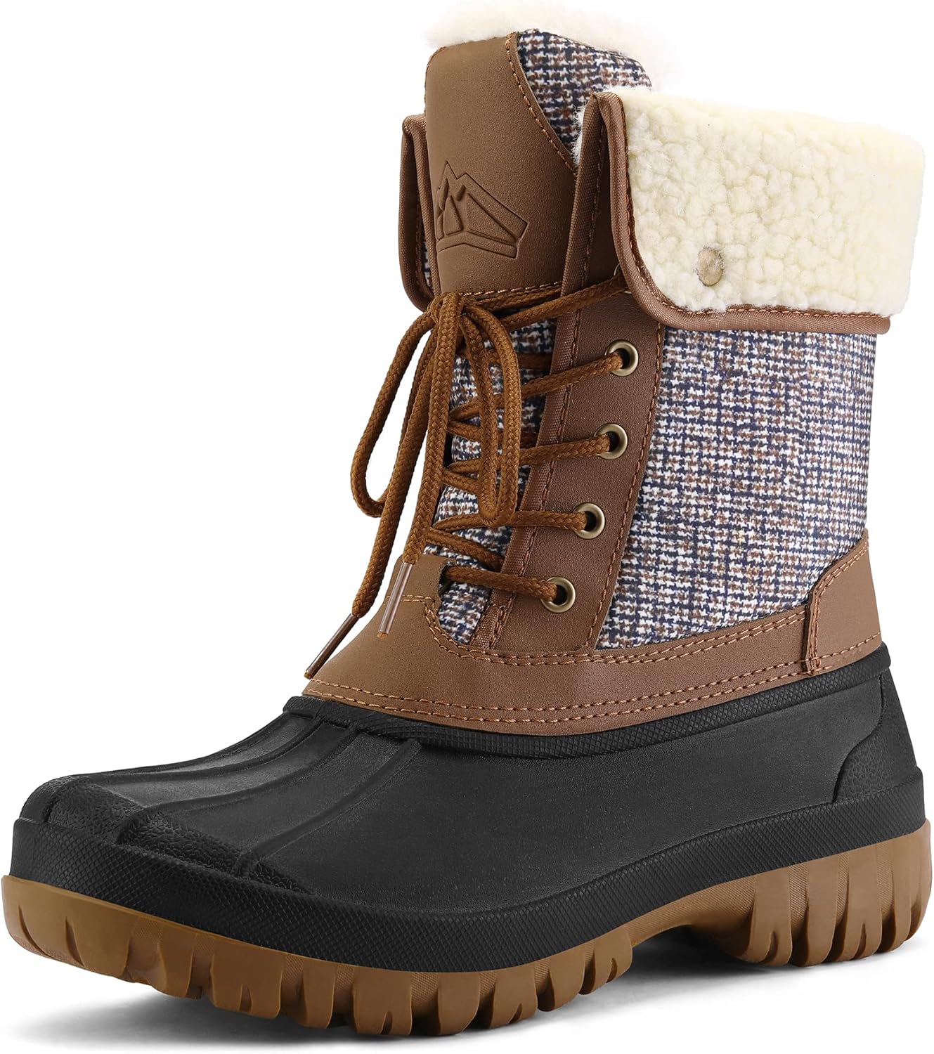 mysoft Women's Waterproof Snow Boots for Cold Weather Comfort