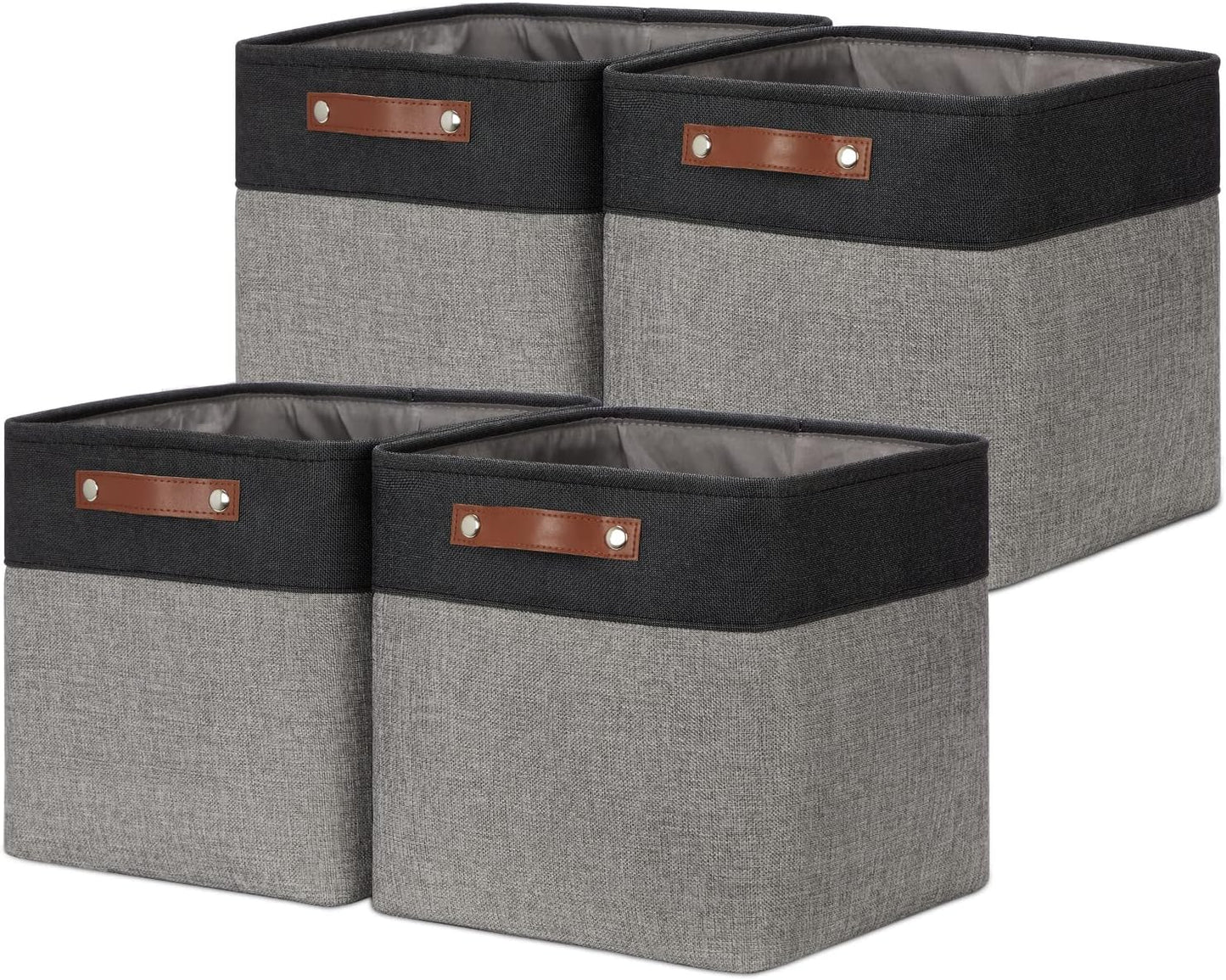 DULLEMELO 11x11 Cube Storage Bins for Home Organization Needs