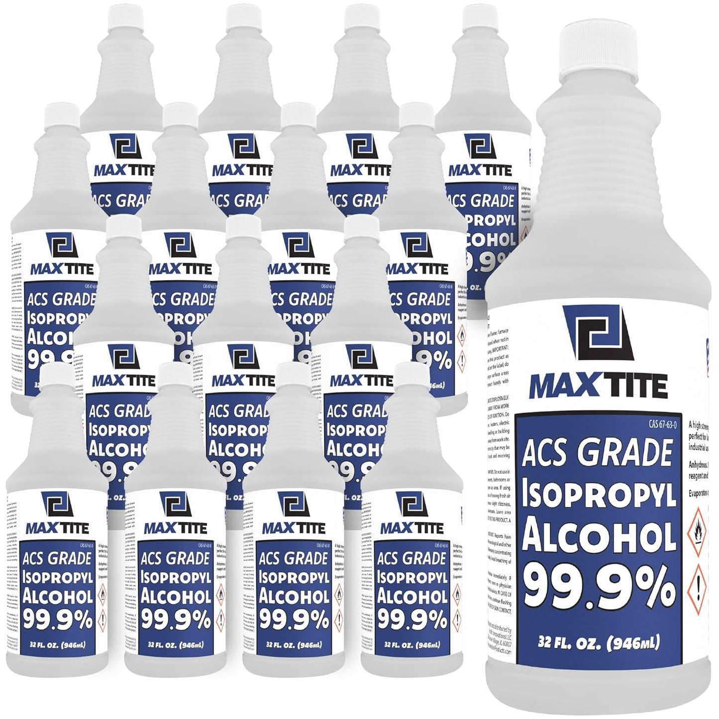 99.9% Isopropyl Alcohol ACS Reagent Grade for Lab Use