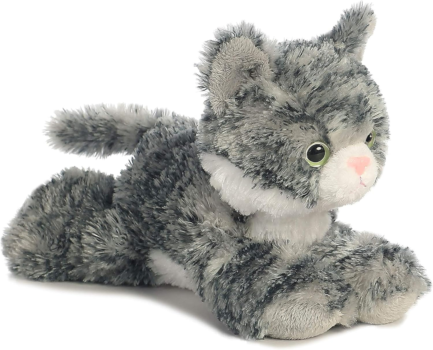 Aurora World Lily Stuffed Animal - Playful Ease in Gray - 8 Inches