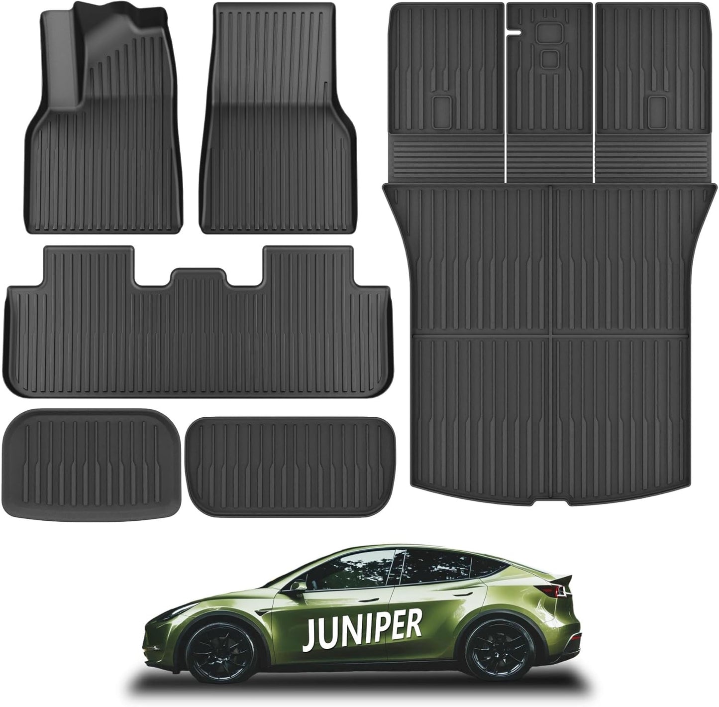 KARPAL Floor Mats for Tesla Model Y Juniper 2025 2026 5-Seater