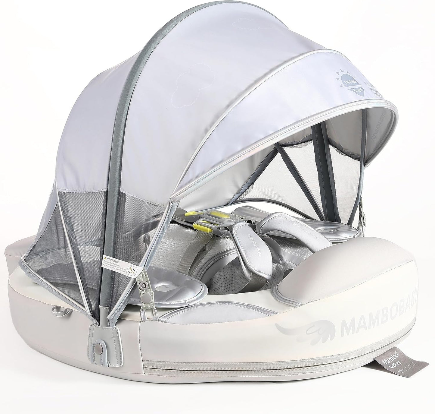 Mambobaby Float Add Tail Baby Swim Float with Canopy Upgrade