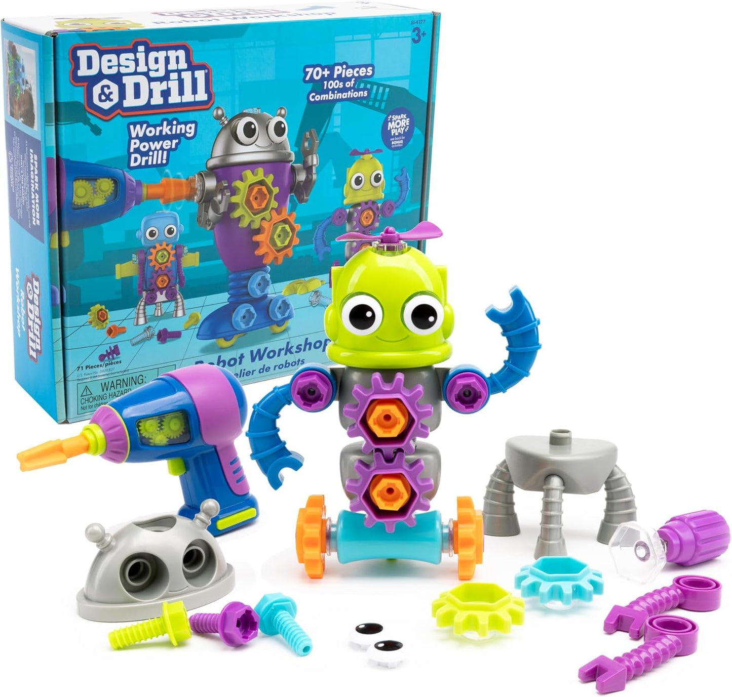 STEM Robot Workshop - Creative Toy Drill Set