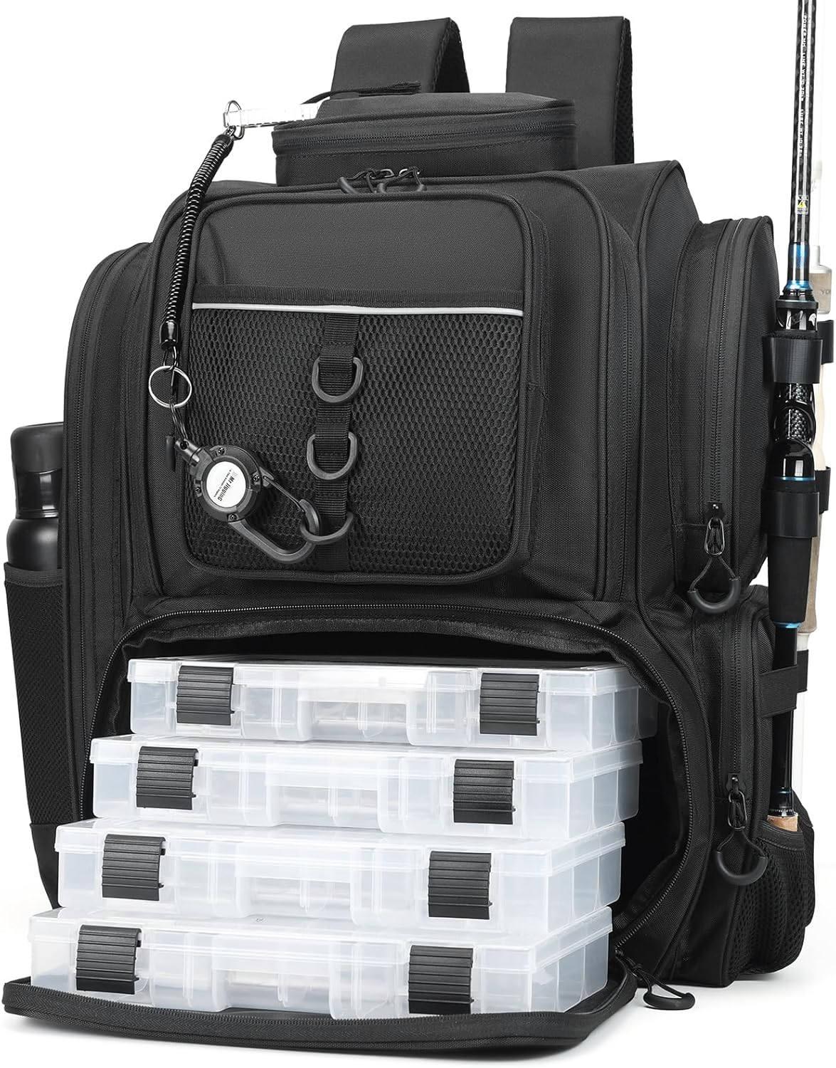 Fishing Backpack with Tackle Boxes for Ultimate Fishing Trips