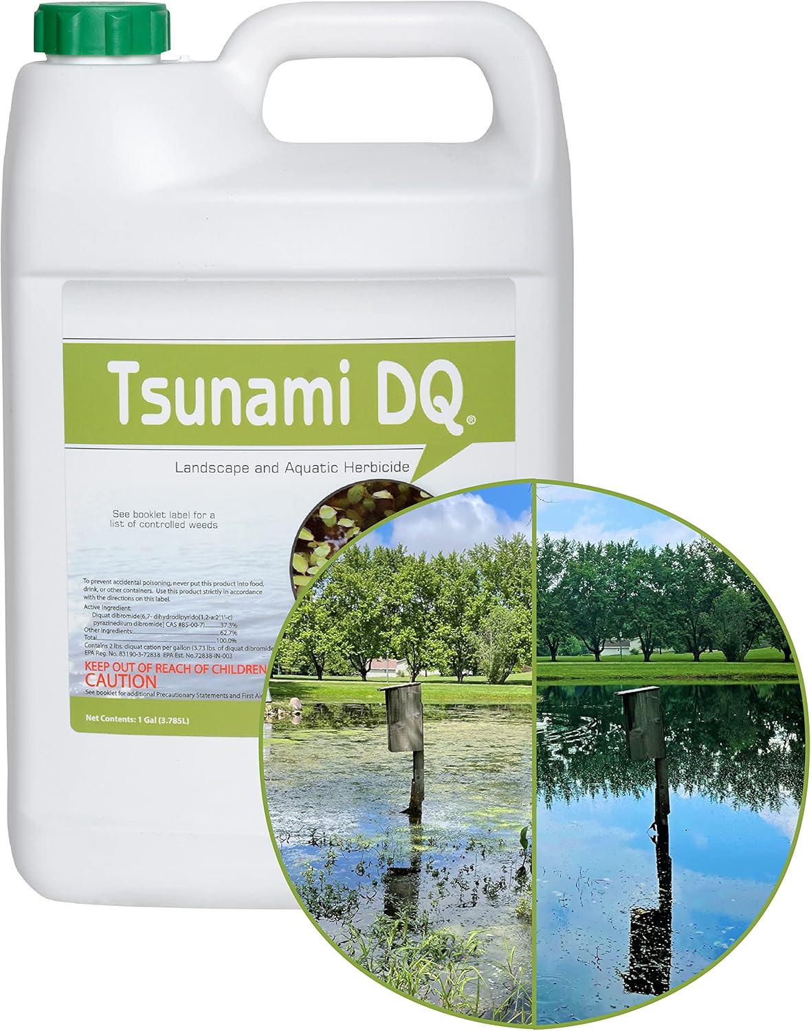 Tsunami DQ Aquatic Herbicide - Effective Weed Control Solution