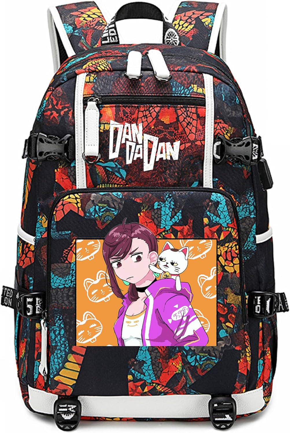 Anime DanDaDan Backpack Daypack for Students and Laptops