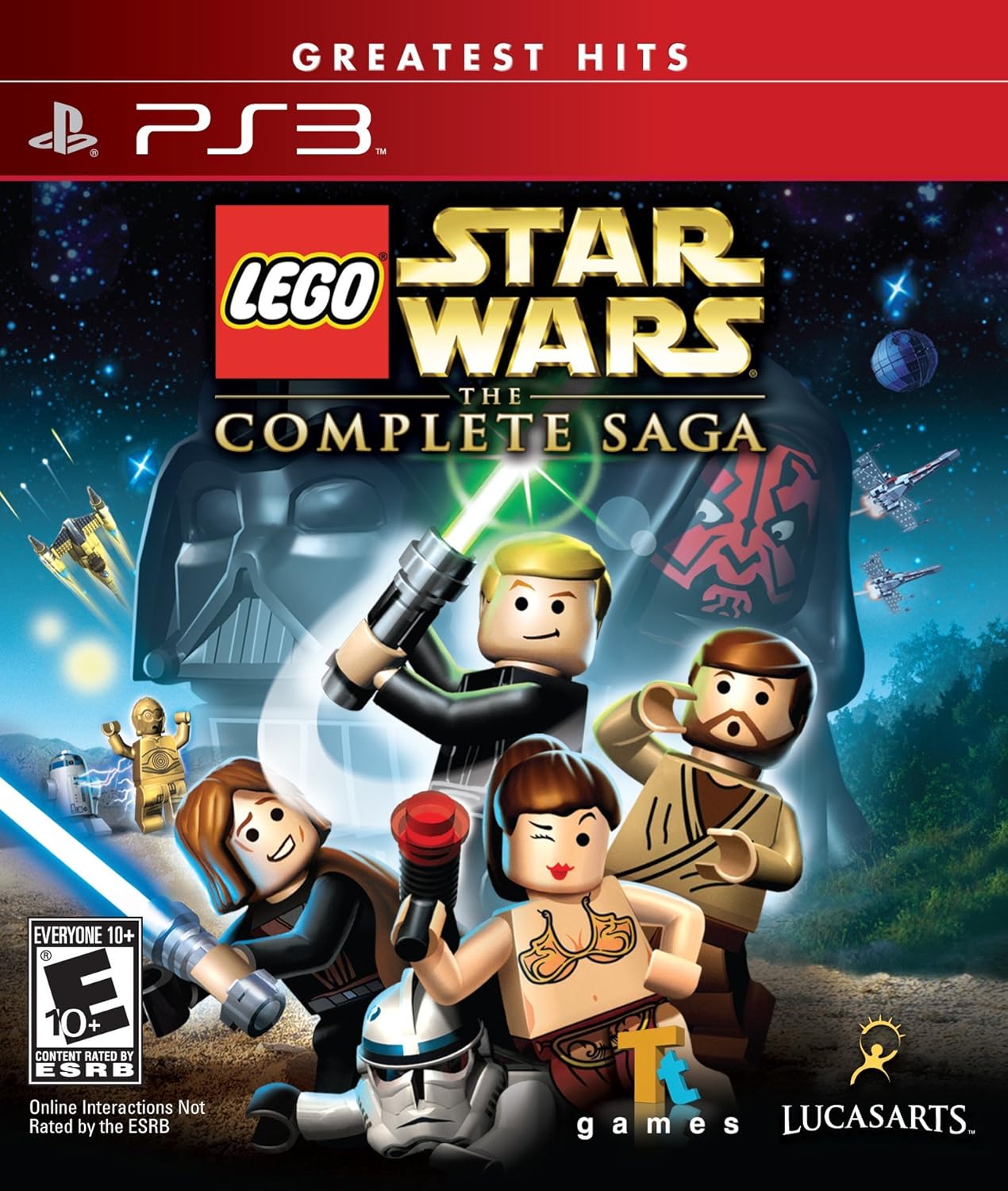 Lego Star Wars: The Complete Saga for Playstation 3 - Renewed