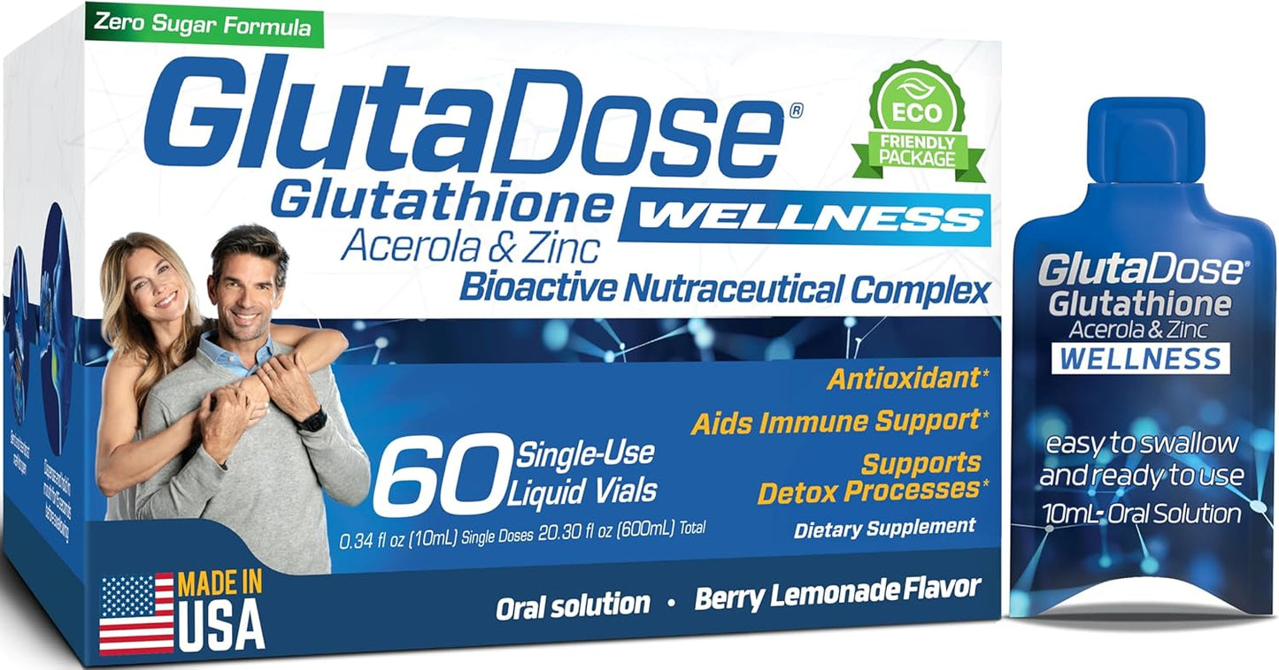 Liquid Glutathione Supplement for Immune Support and Energy