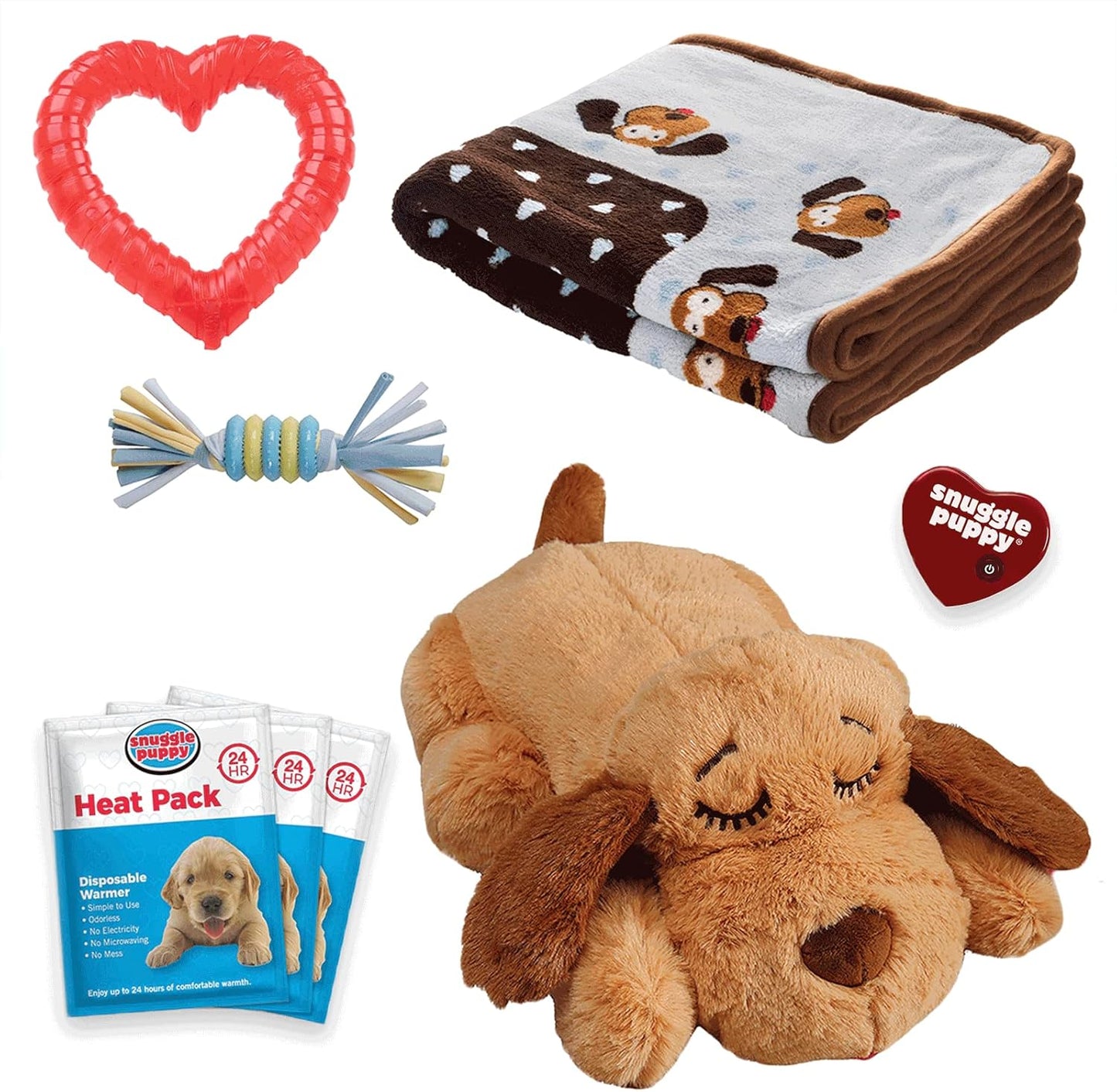 Original Snuggle Puppy Essentials Starter Kit for Calming Aid