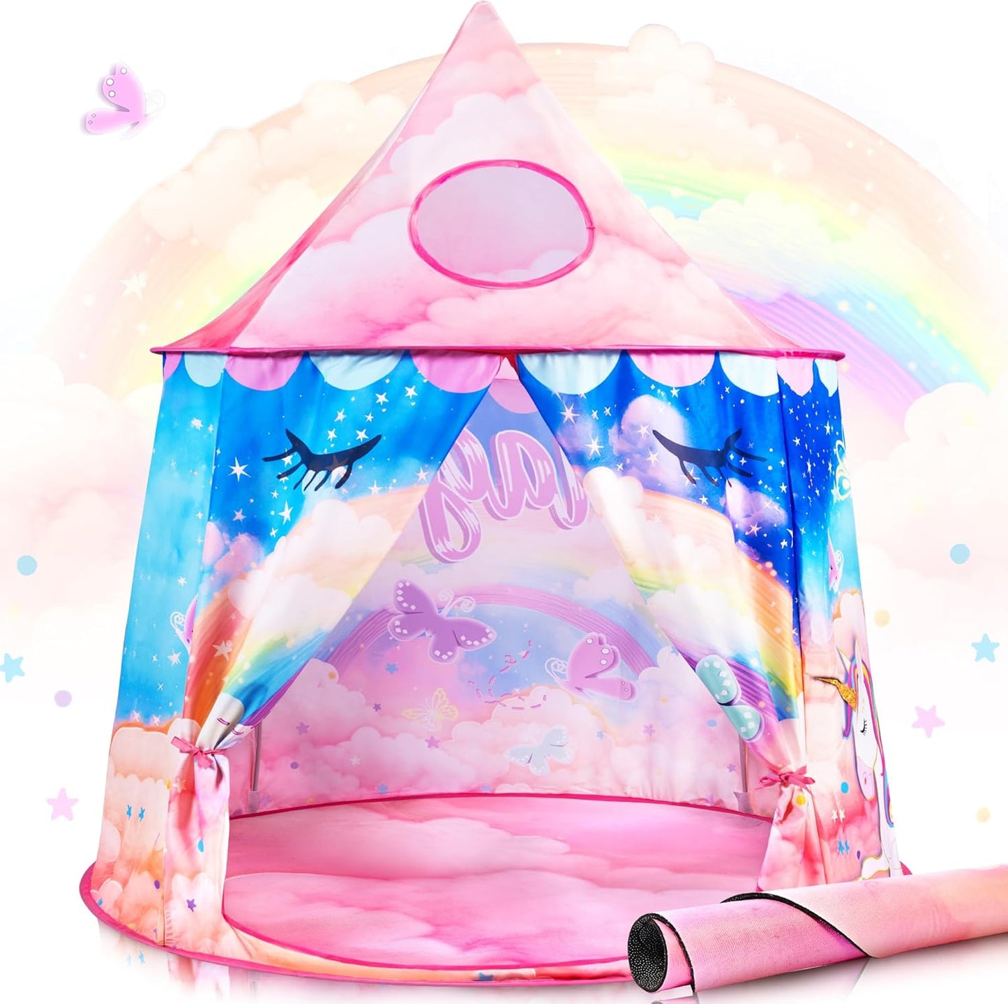 SULIFEEL Unicorn Play Tent Set - Party Fun for Kids