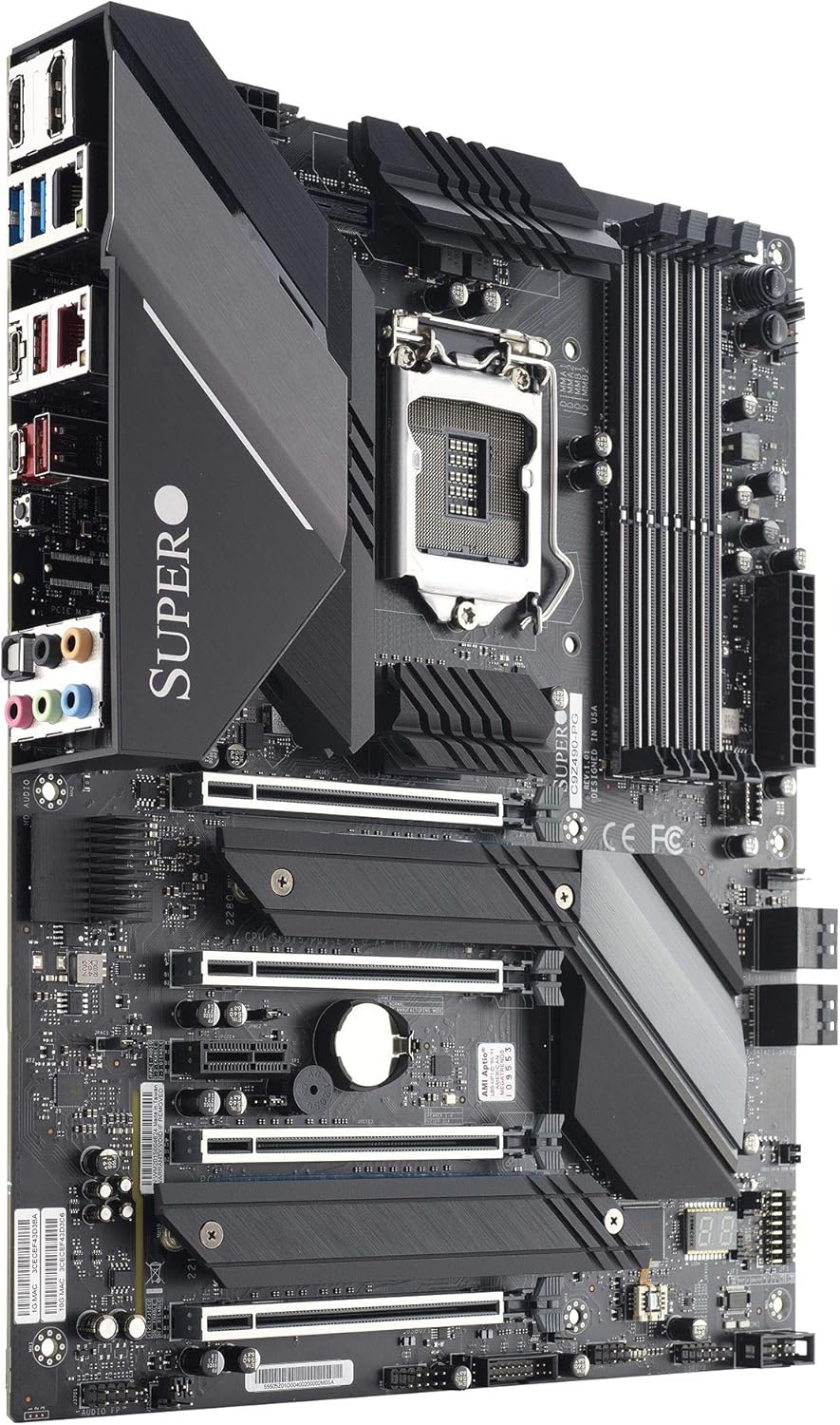 SuperMicro C9Z490-PG Motherboard for LGA 1200 Intel Z490