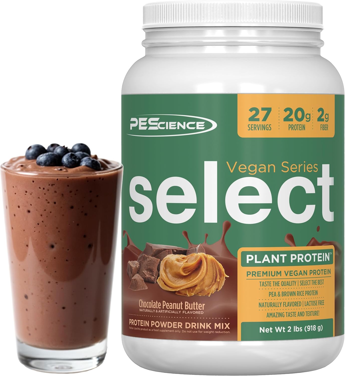 PEScience Select Vegan Protein Powder - Chocolate Peanut Butter