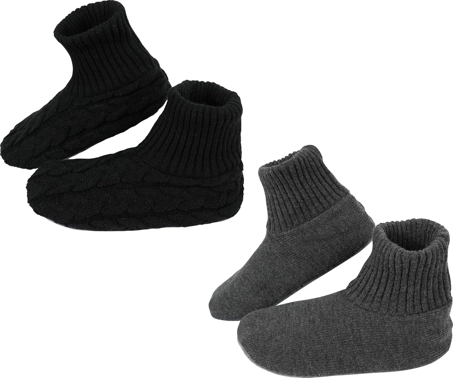 Fuzzy Slipper Socks for Women Non Slip House Socks with Grips