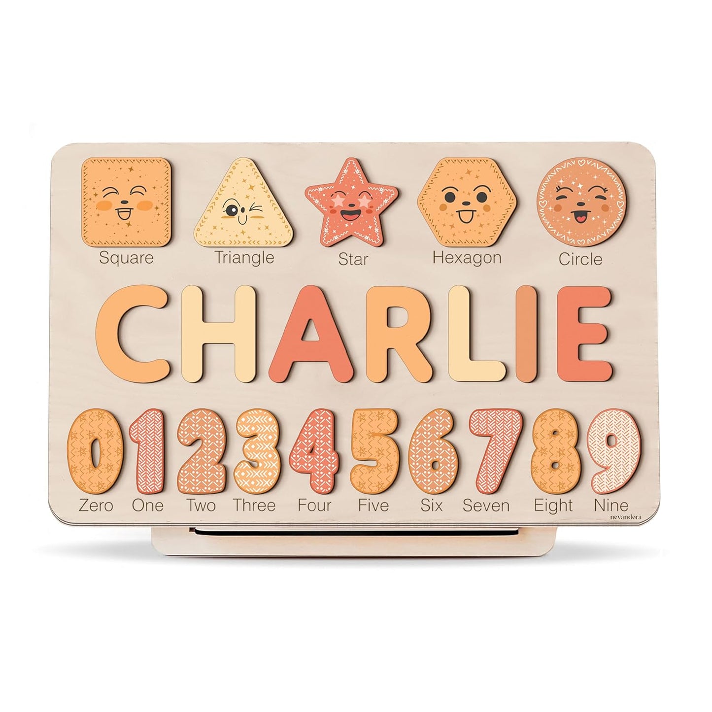 Personalized Wooden Name Puzzle for Kids - Unique Gift Idea