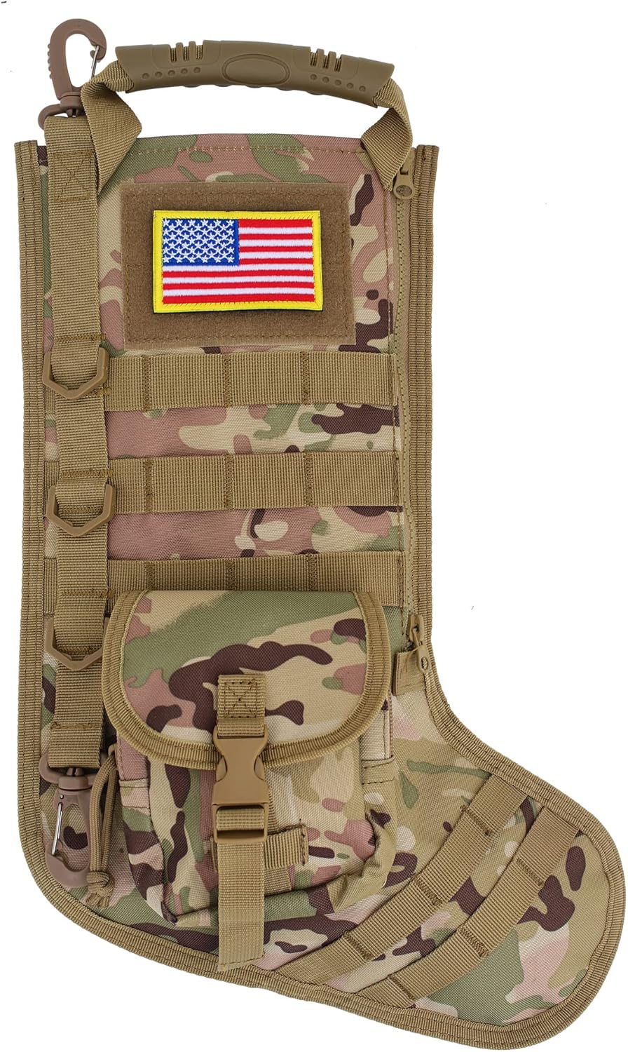 Tactical Christmas Stocking for Military & Outdoor Heroes