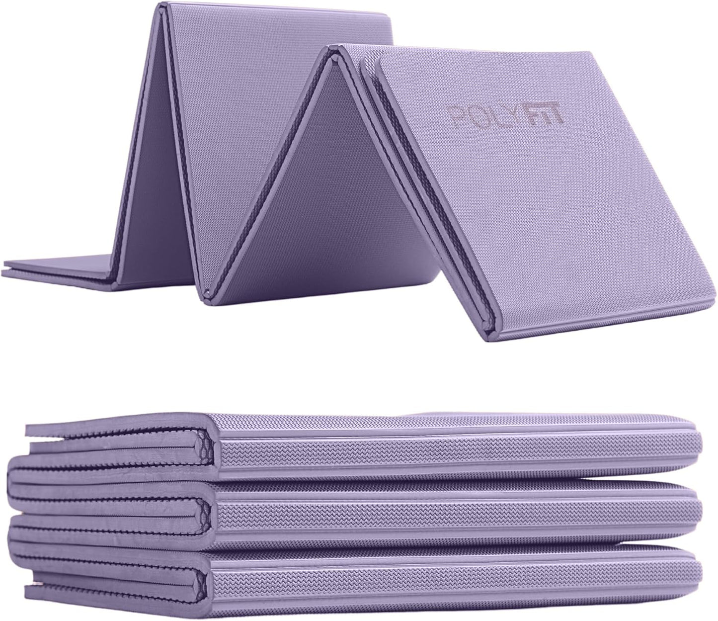 Polyfit Foldable Yoga Mat - Lightweight, Portable, and Durable