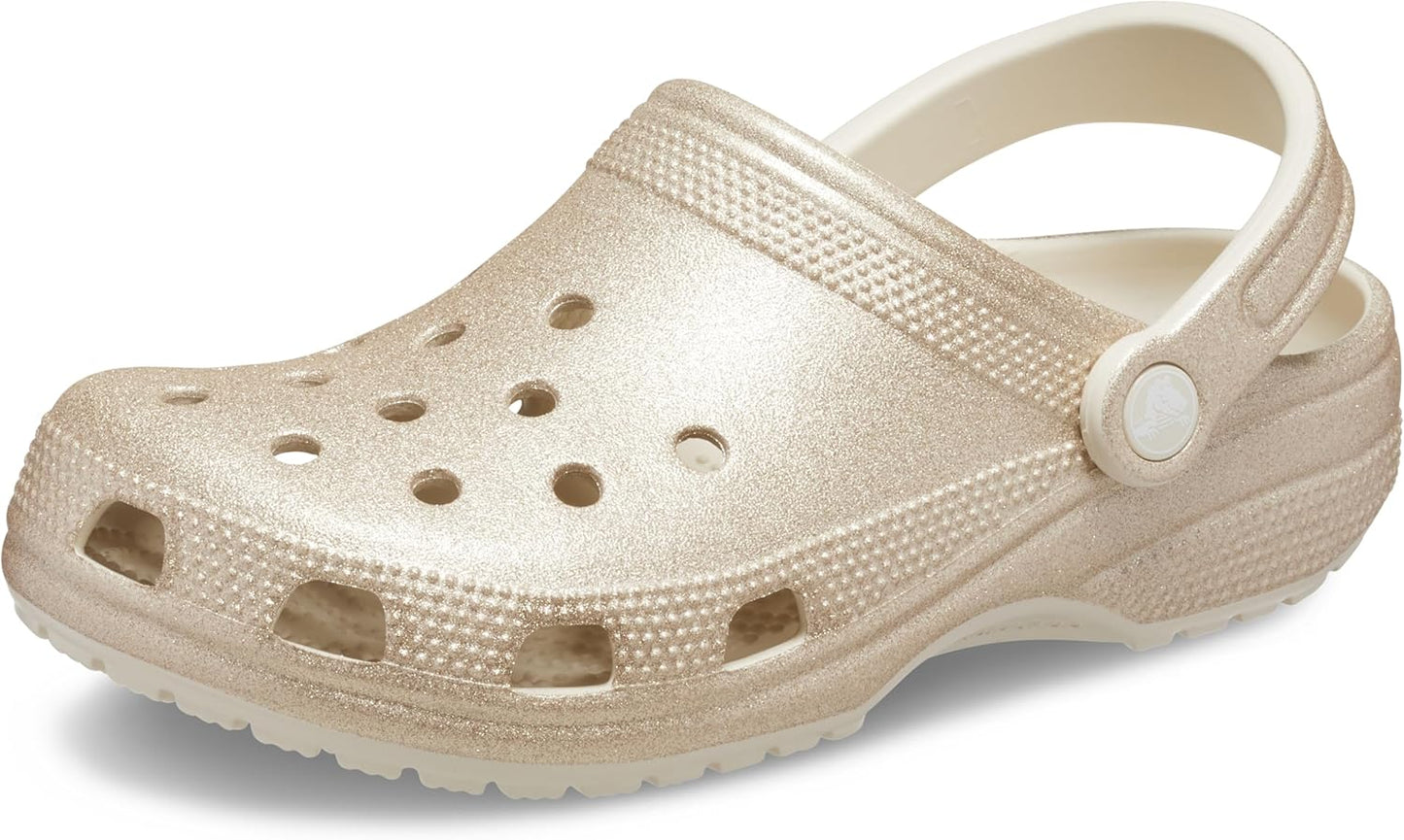 Crocs Classic Glitter Clog for Unisex Adults - Fun and Comfort