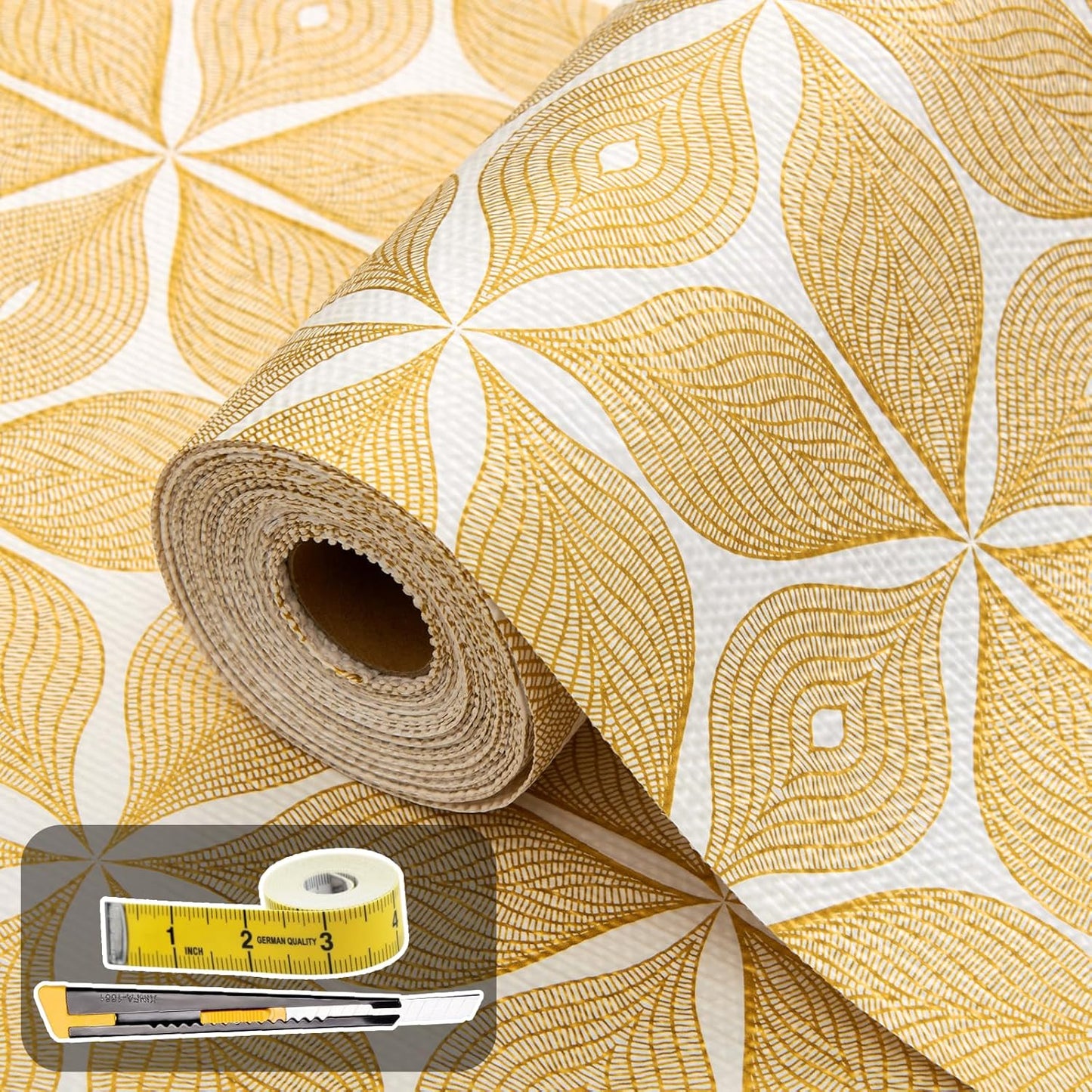 Non-Slip Shelf Liners for Kitchen Cabinets 17in x 20FT Easy Clean