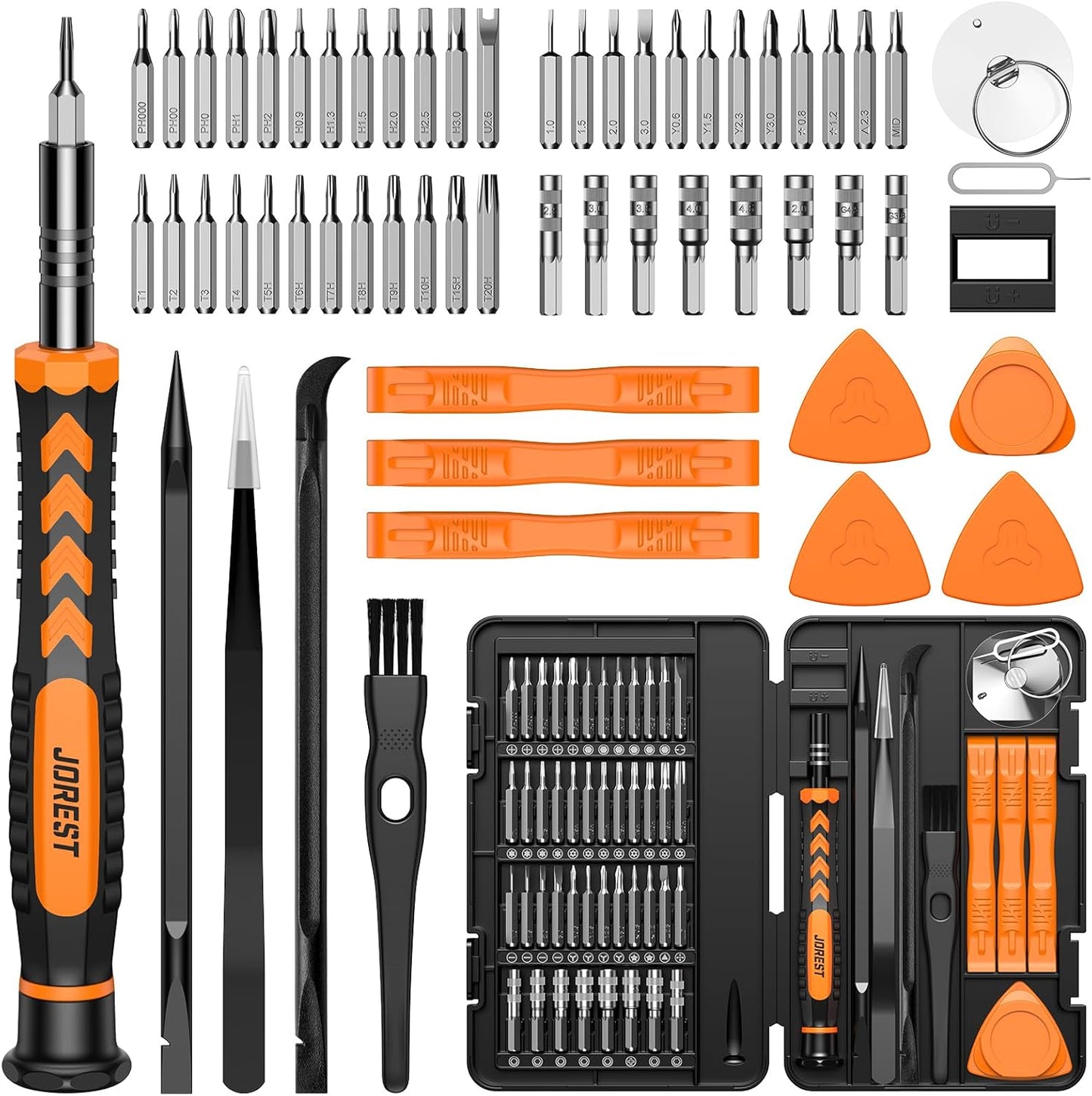 JOREST 59Pcs Precision Screwdriver Set - Ultimate Tech Repair Kit