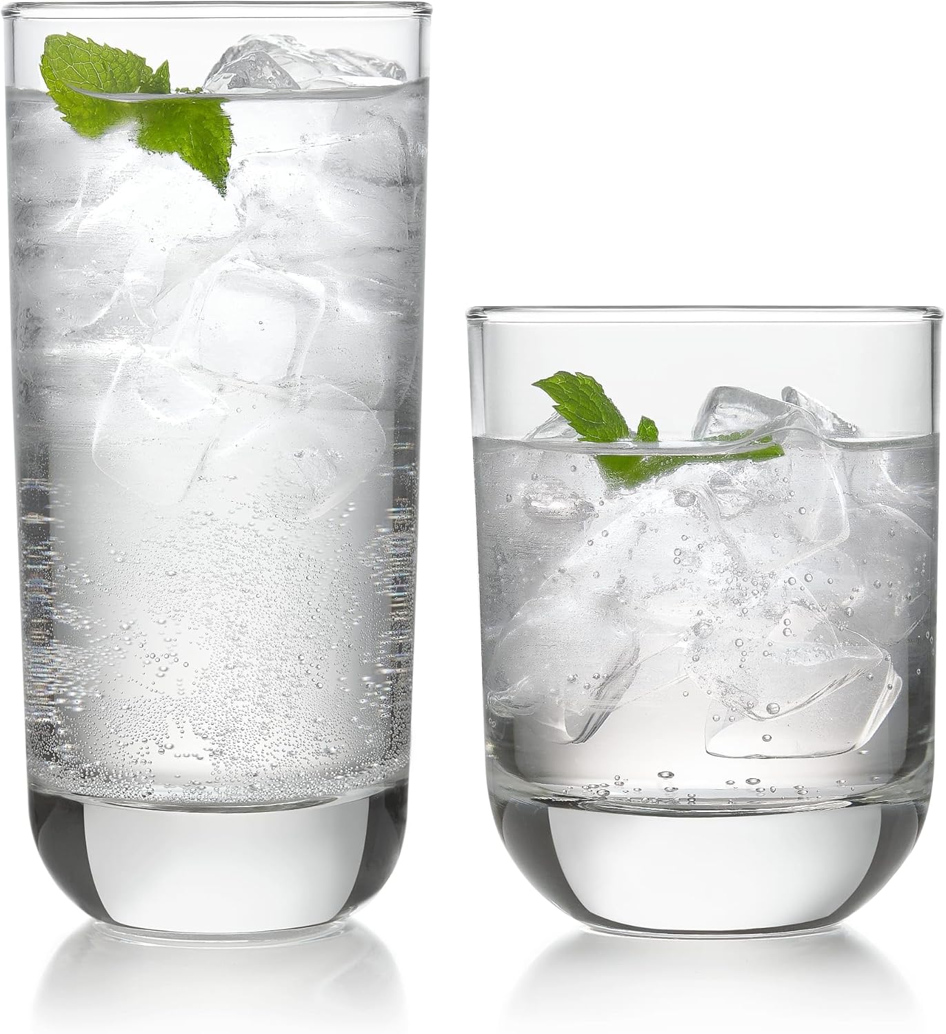 Libbey Polaris Tumbler and Rocks Glass Set for Elegant Drinks