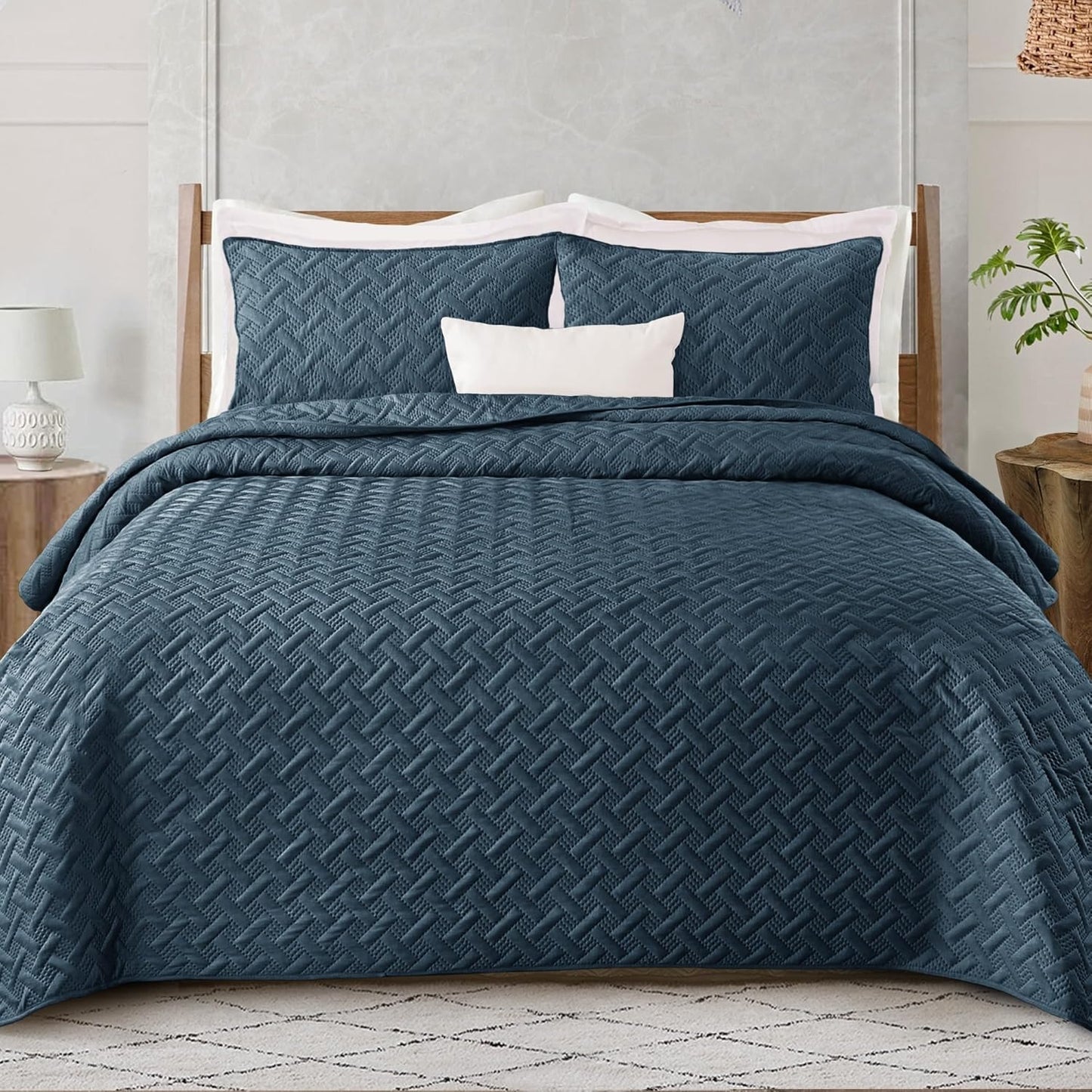 Exclusivo Mezcla Soft Quilt Set for Queen Full Size Bedding