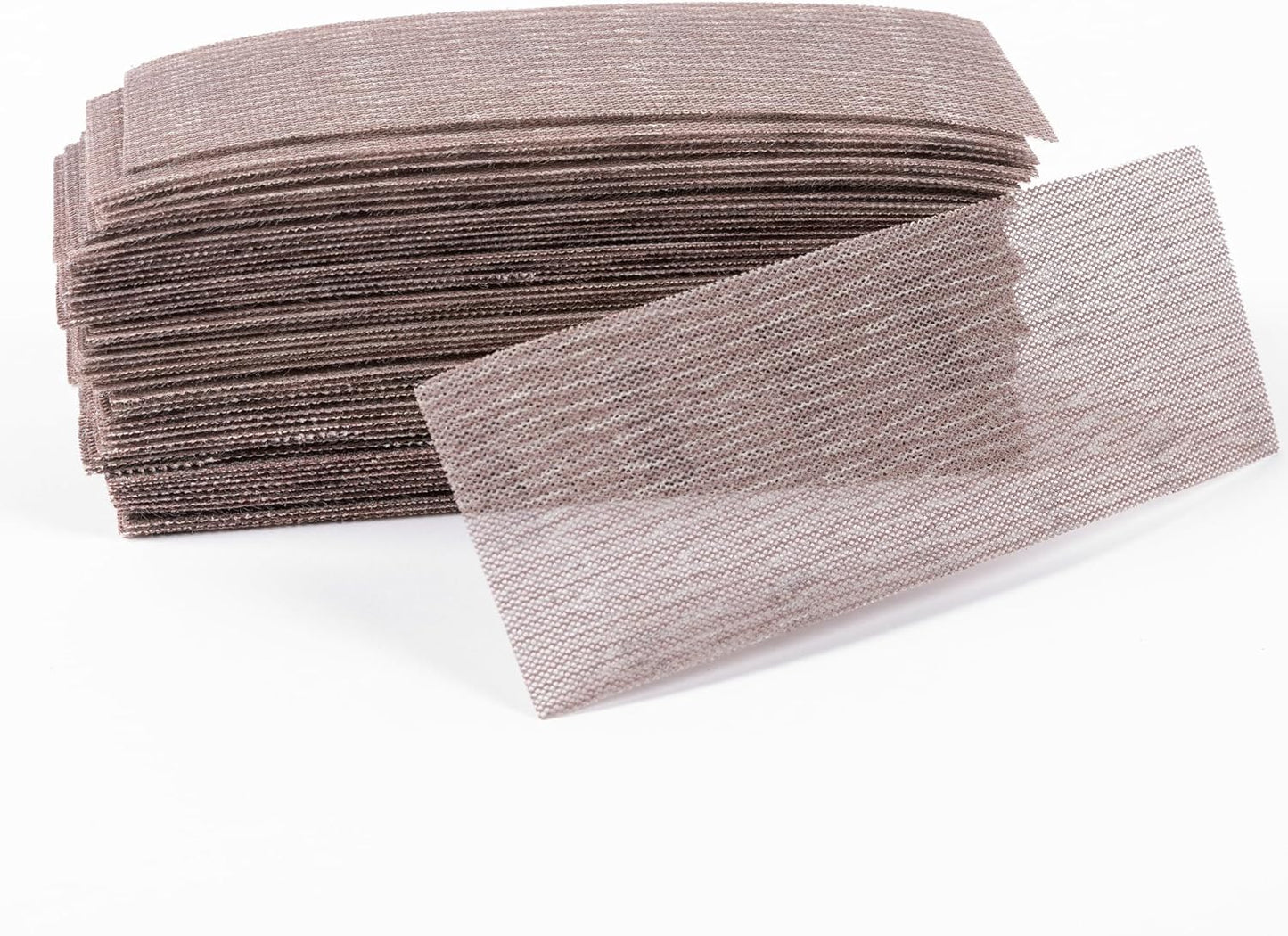 UPWOOD 50Pcs 2-3/4 x 8 Mesh Sanding Discs Assortment, Grit 80-400, Anti-Blocking Net