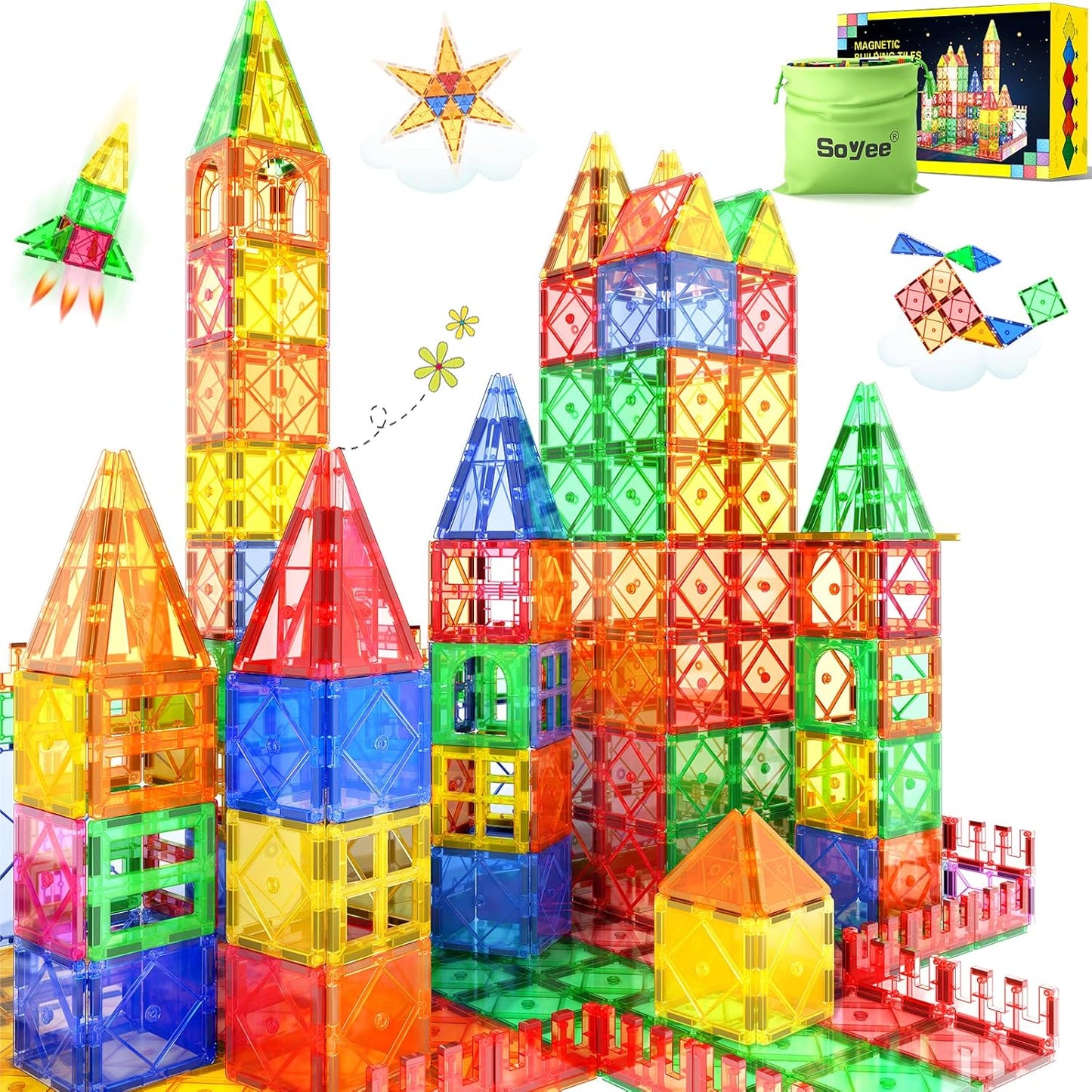 Soyee Magnetic Building Blocks Set