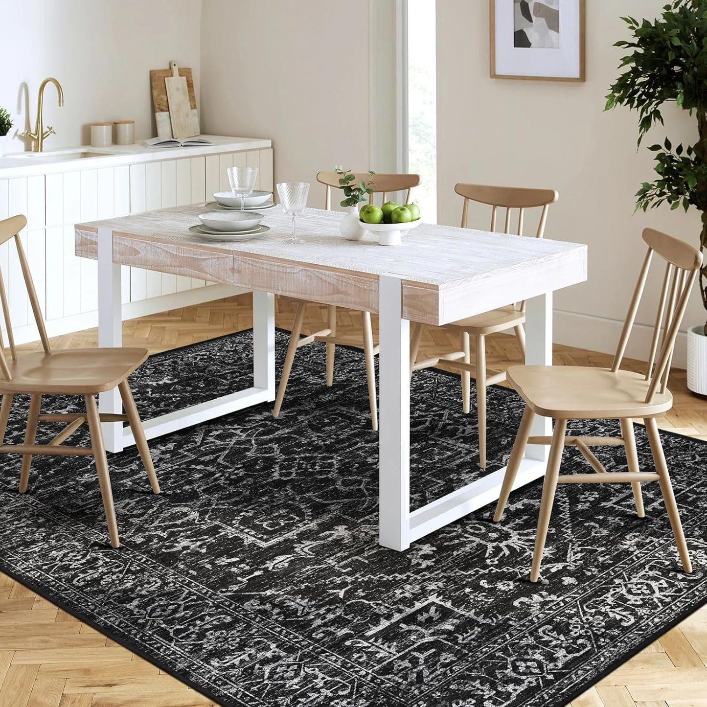 Chair Mat for Hard Floors, 75in x 60in Non-Slip Rug Pad