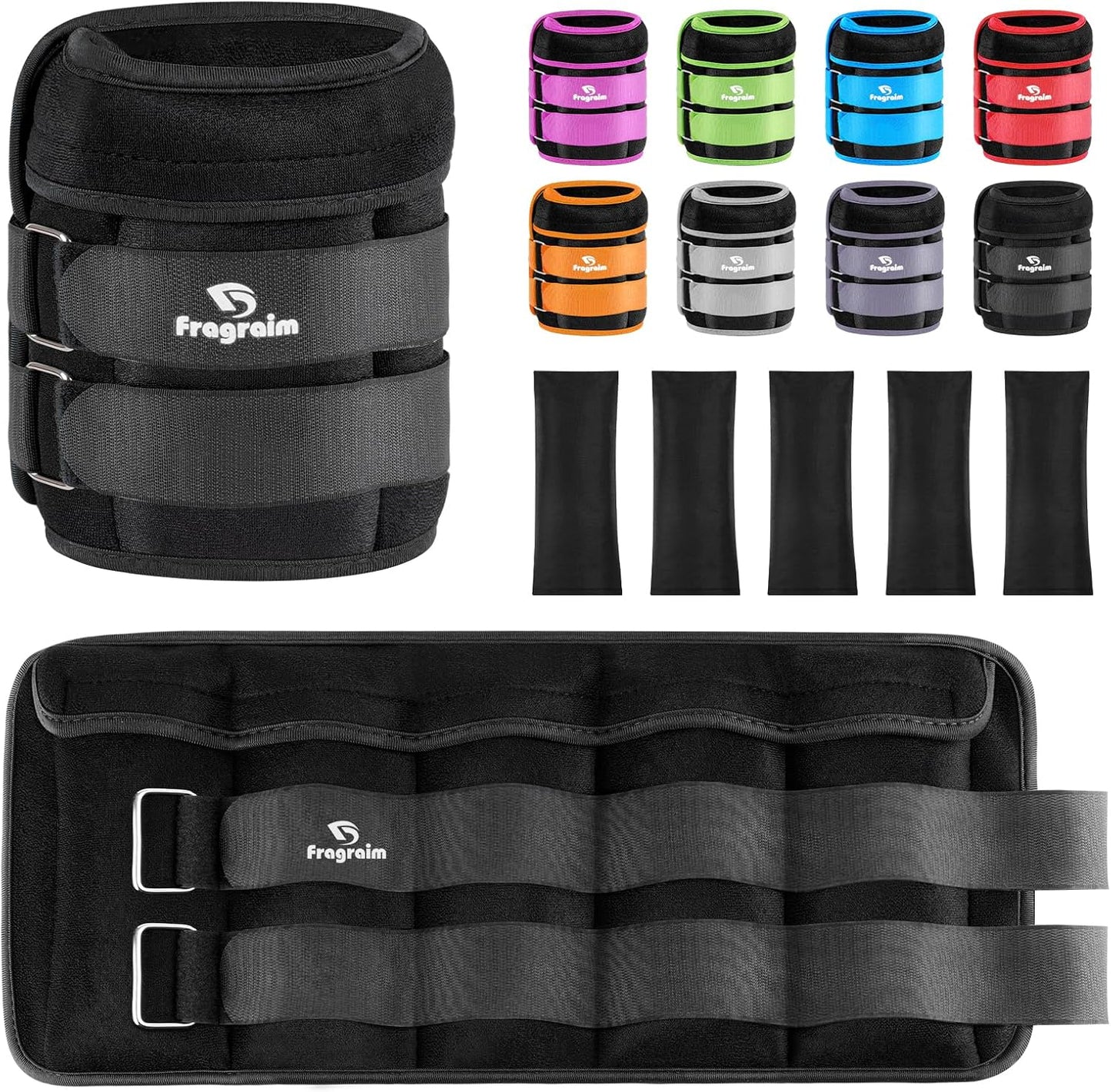 Adjustable Ankle Weights for Jogging and Gymnastics Training