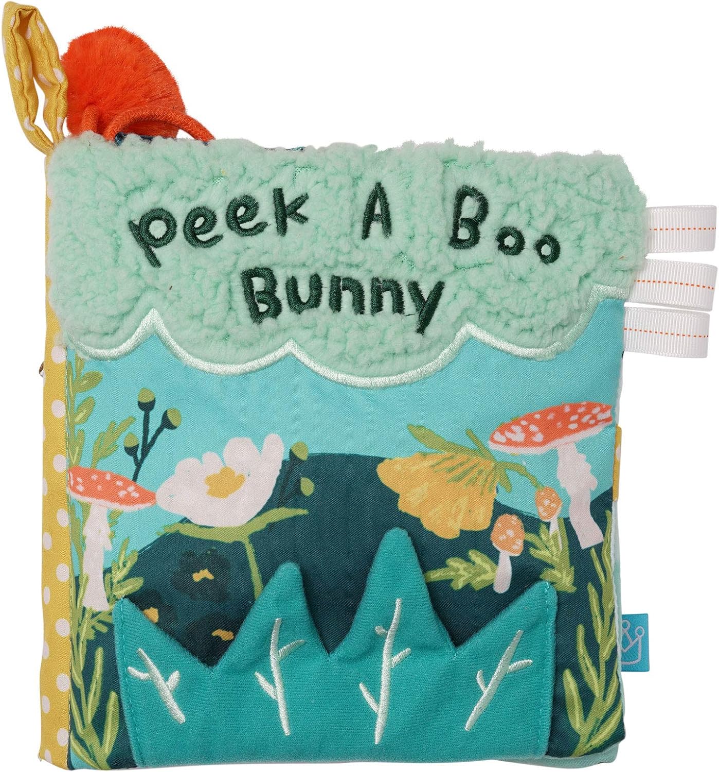 Manhattan Toy Fairytale Crinkle Book with Tethered Bunny