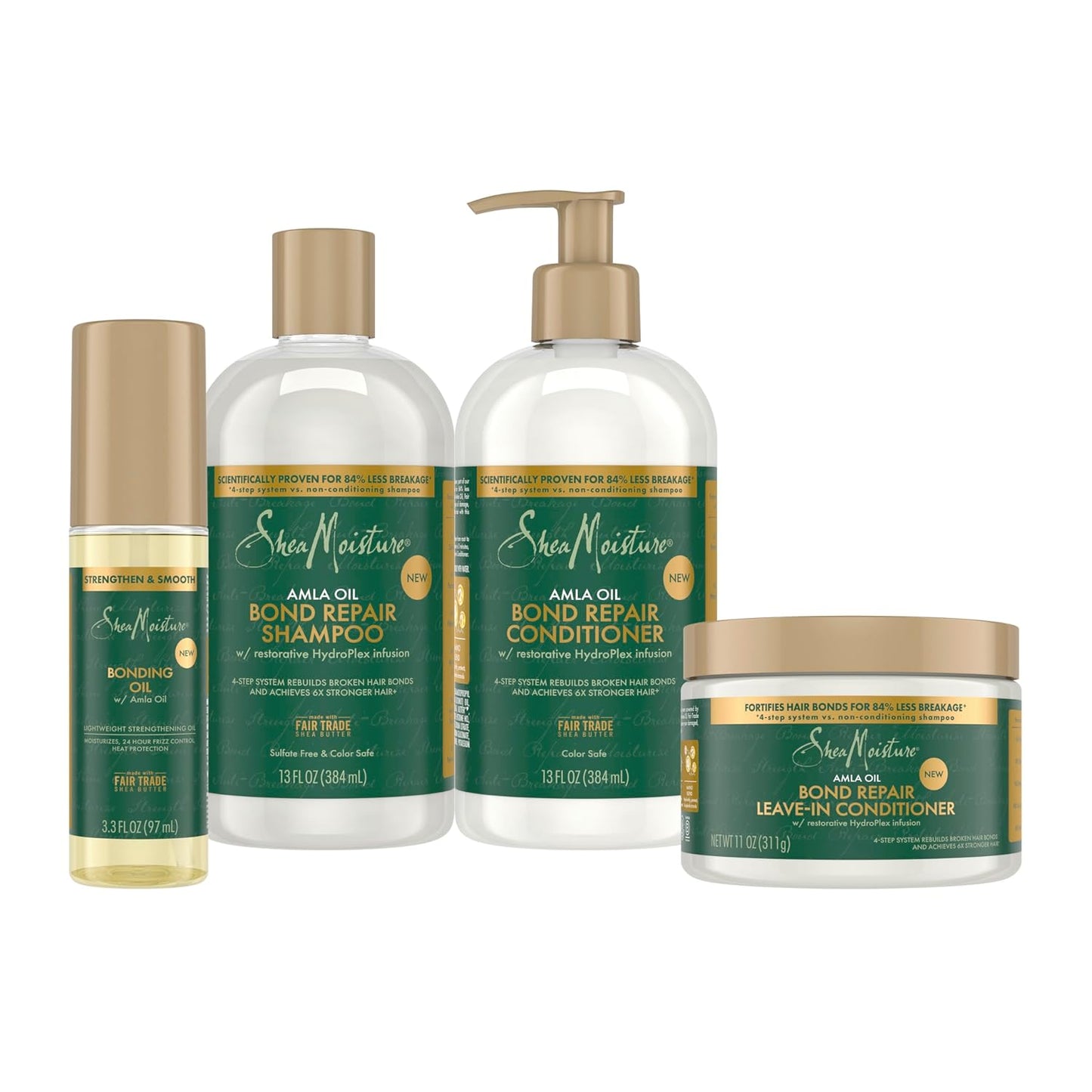 SheaMoisture Bond Repair 4-Piece Hair Strengthening Set
