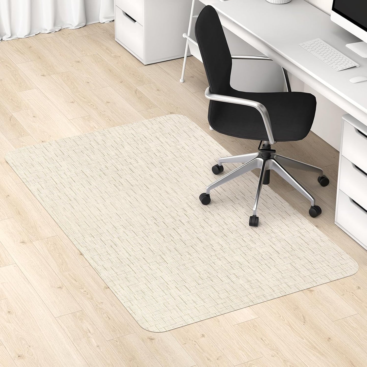 Blvornl Office Chair Mat for Hardwood Floor - Large Protector