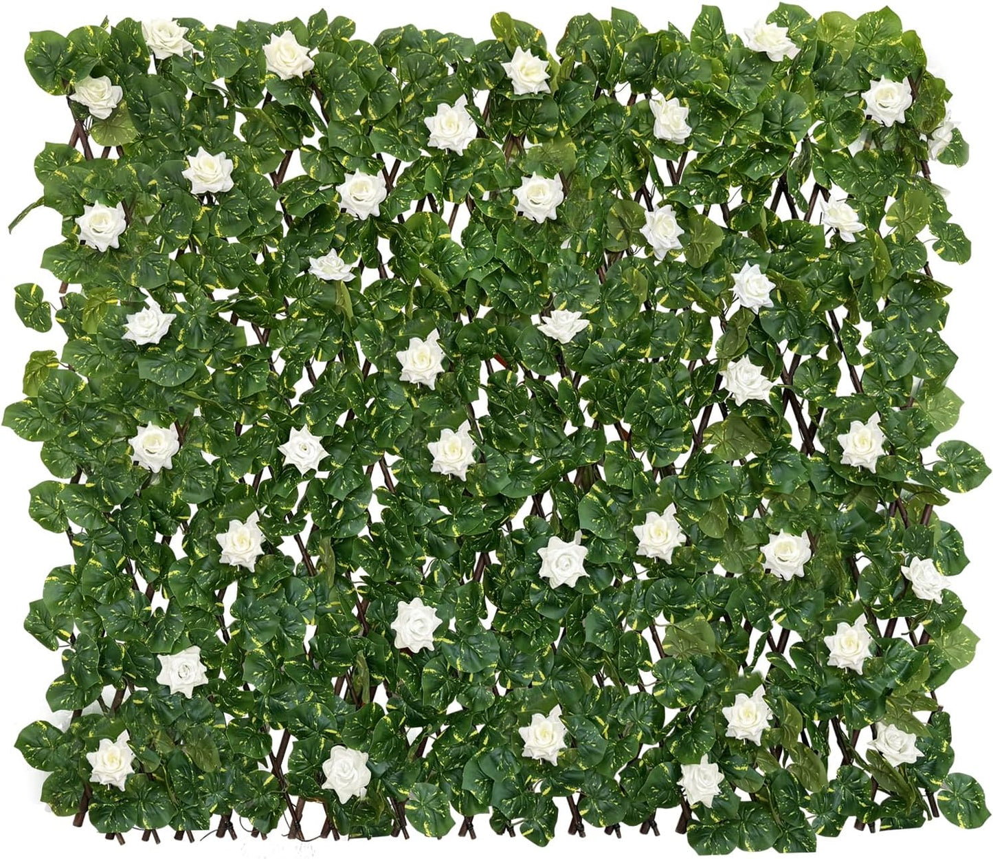 Expandable Faux Ivy Privacy Fence Screen for Outdoor Decor