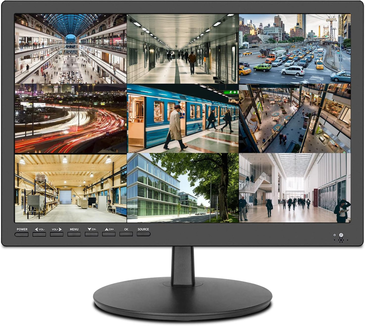 17inch Security Monitor with USB Playback and HDMI Input