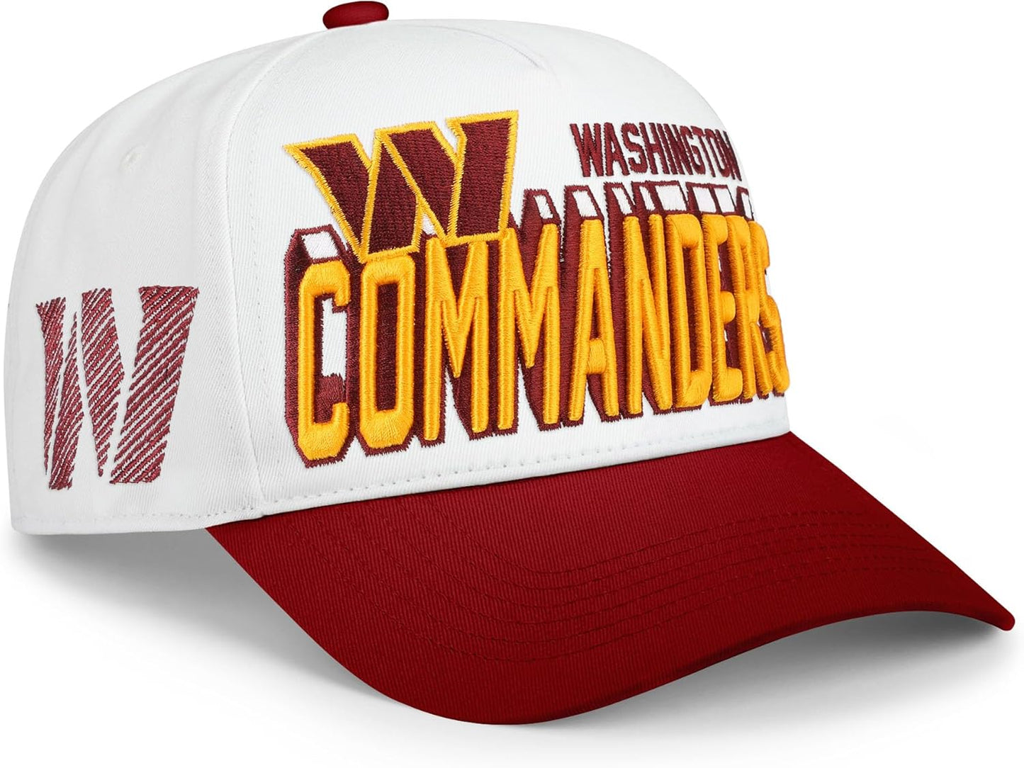 FOCO NFL Mens Team Logo Lineman Marquee RF Hat for Fans