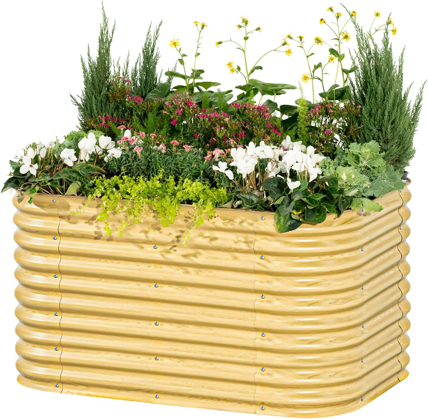 Vego Garden 32 in Extra Tall Raised Garden Bed Kits for Easy Gardening