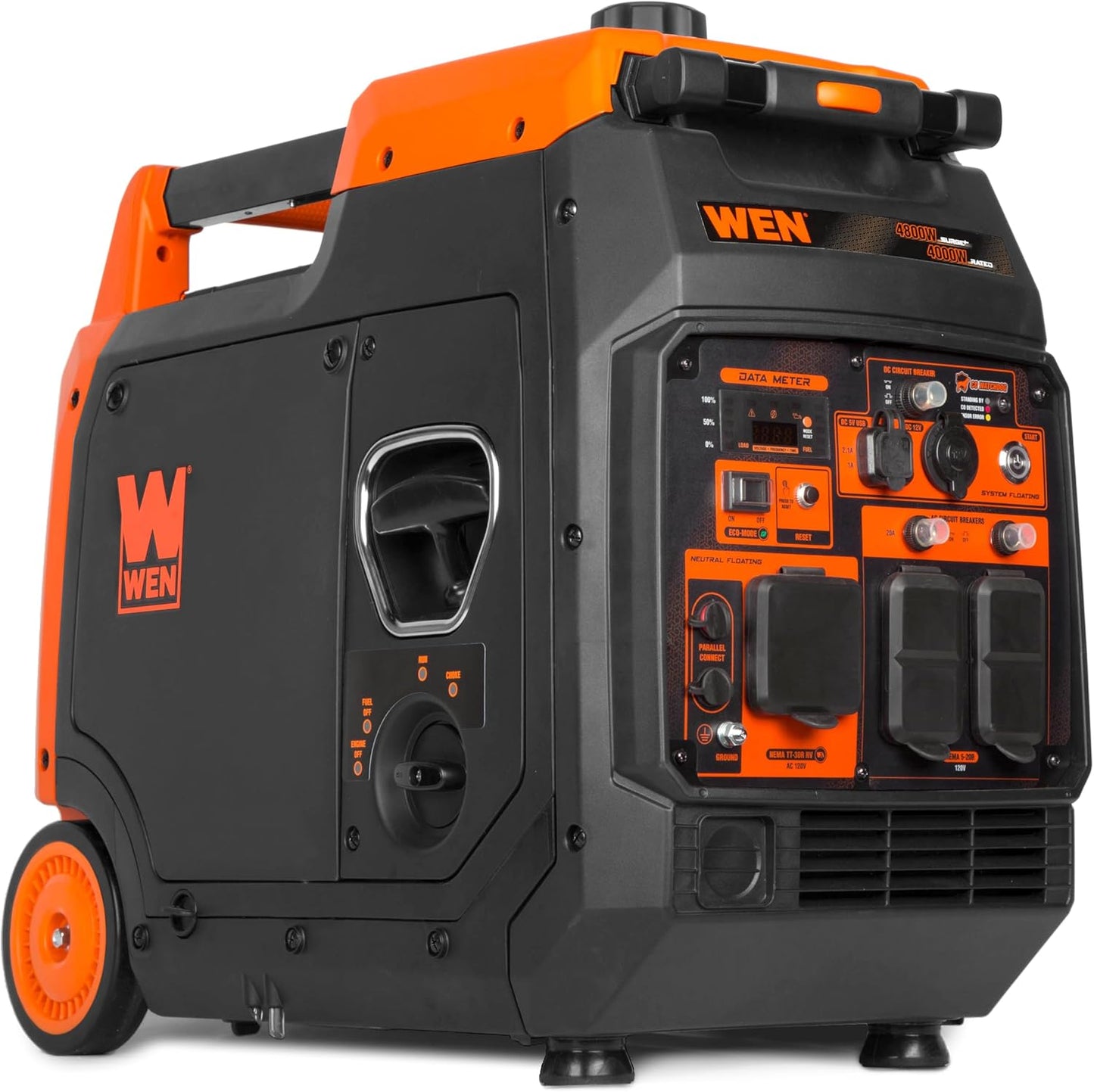 WEN 4800-Watt Portable Inverter Generator for RV and Home