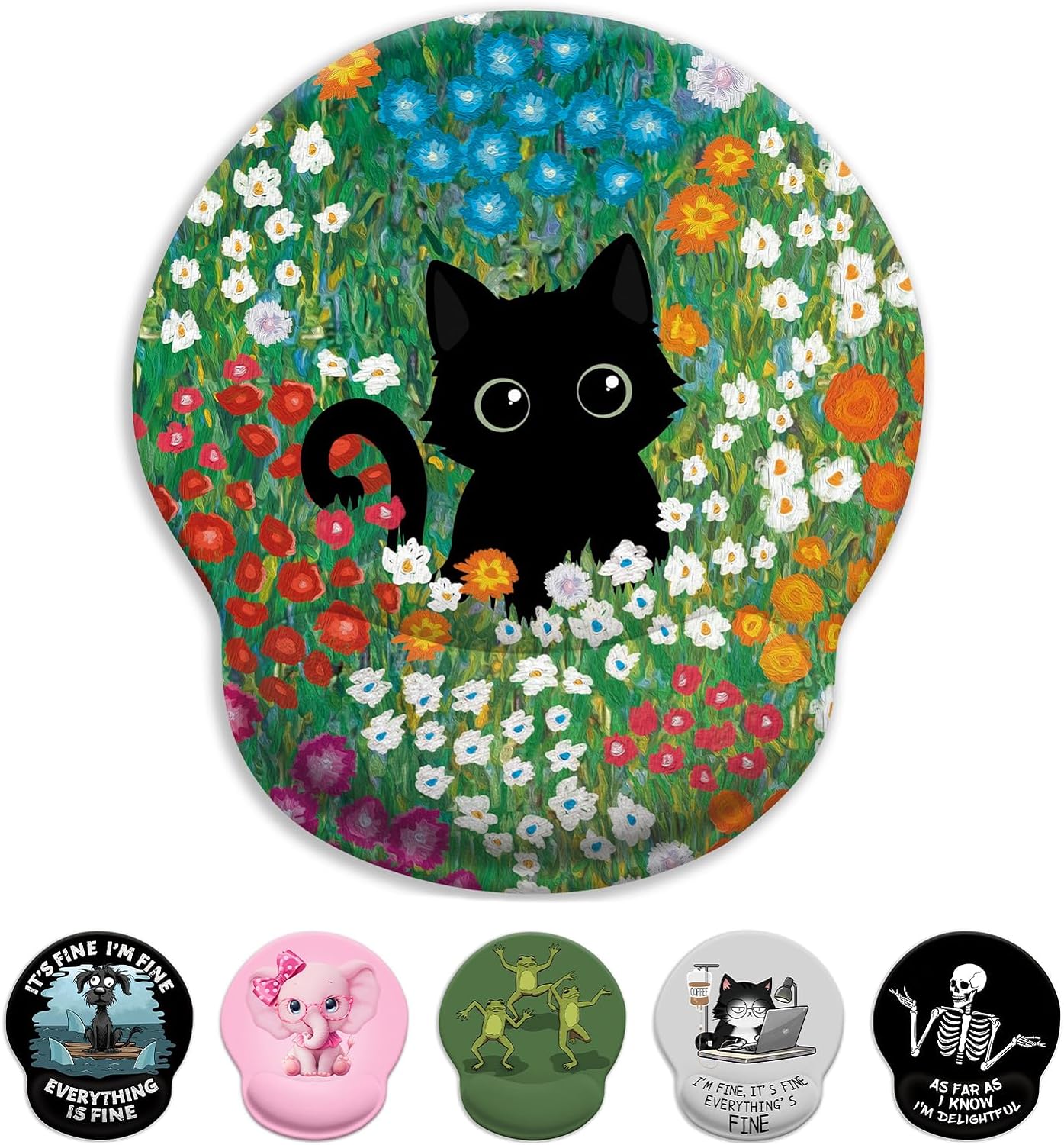 Ergonomic Cat Mouse Pad for Pain Relief - LIMKRIAN