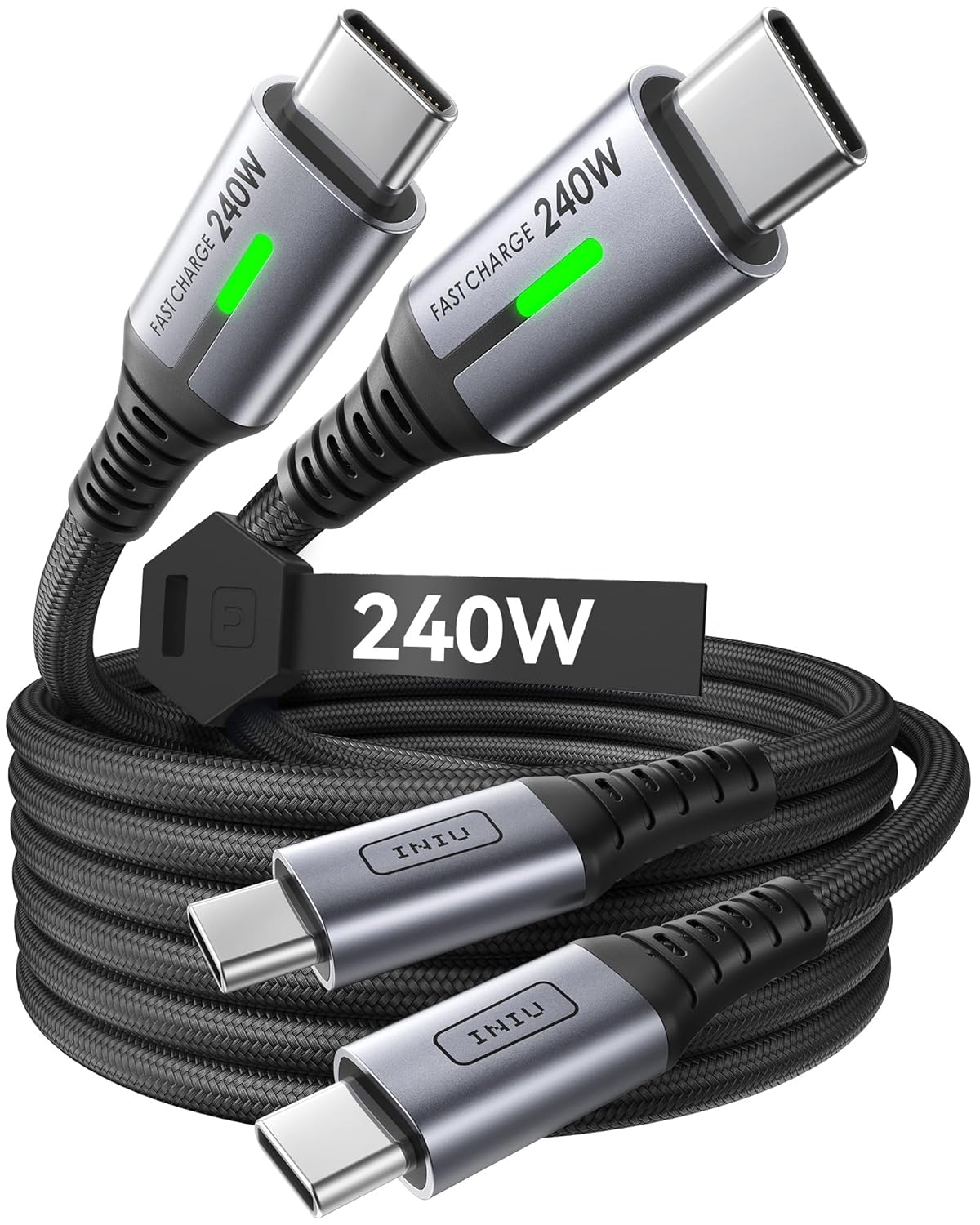 INIU 240W Fast Charging USB C Cable Duo