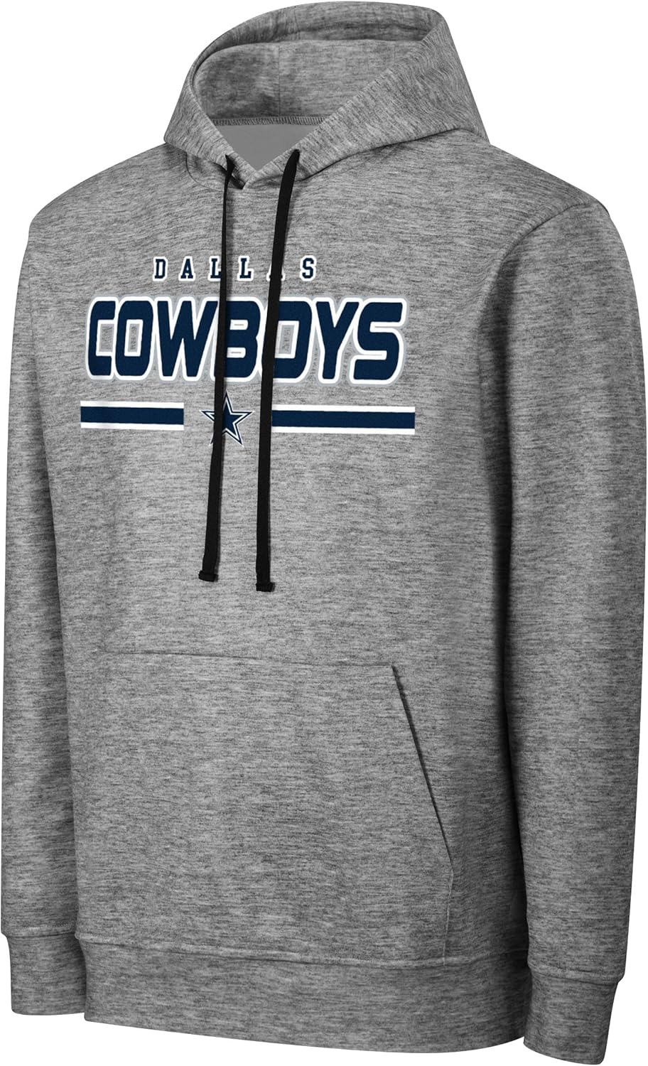 NFL Men's Gray Team Color Primary Logo Performance Hoodie