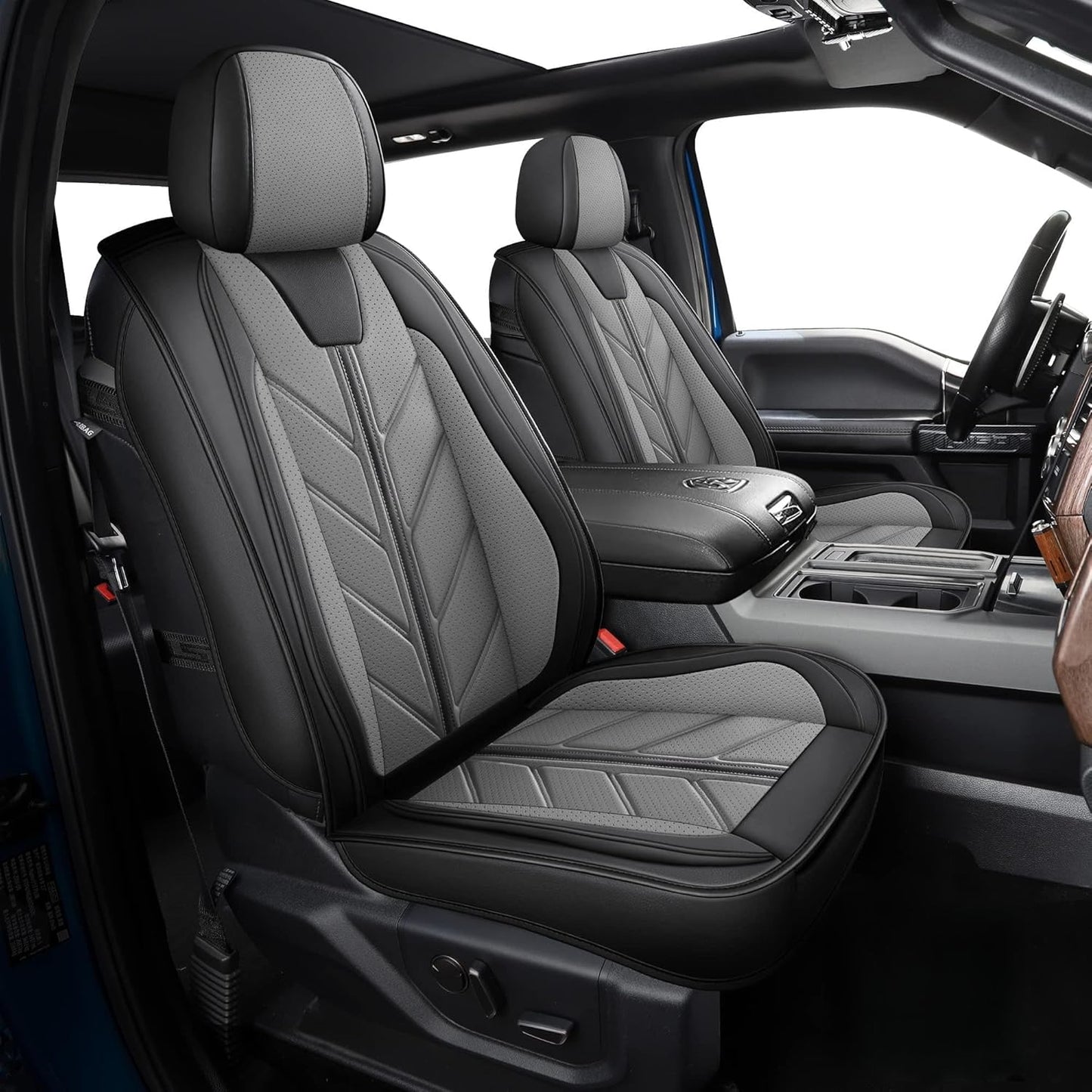 Custom Fit Pleather Seat Covers for Dodge Ram 1500 2009-2024
