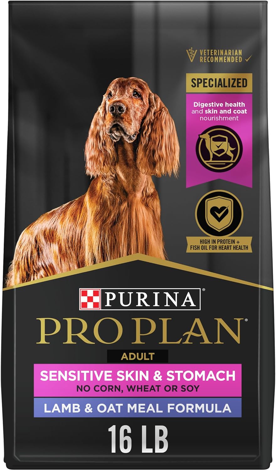 Purina Pro Plan Sensitive Skin and Stomach Dog Food Review