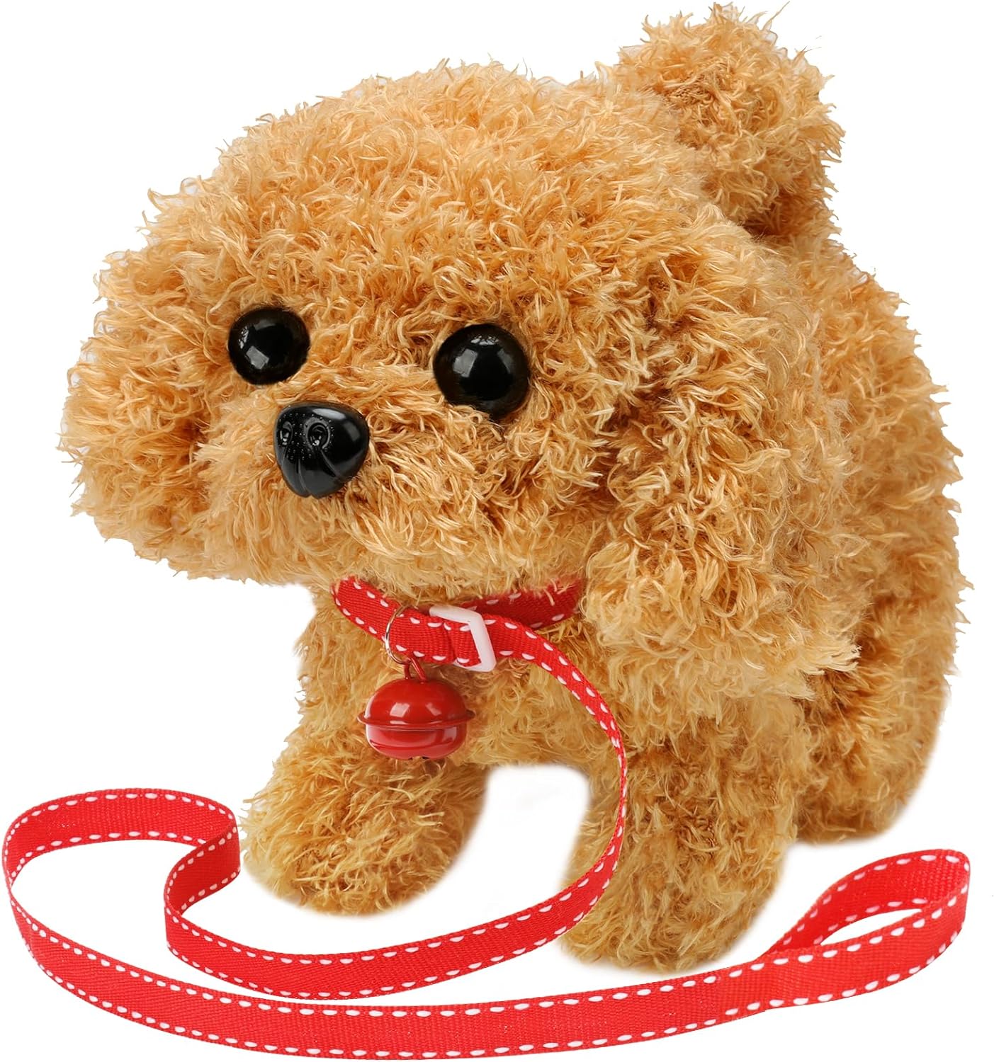 Interactive Walking Puppy Toy for Kids - Barks, Wags, Stretches
