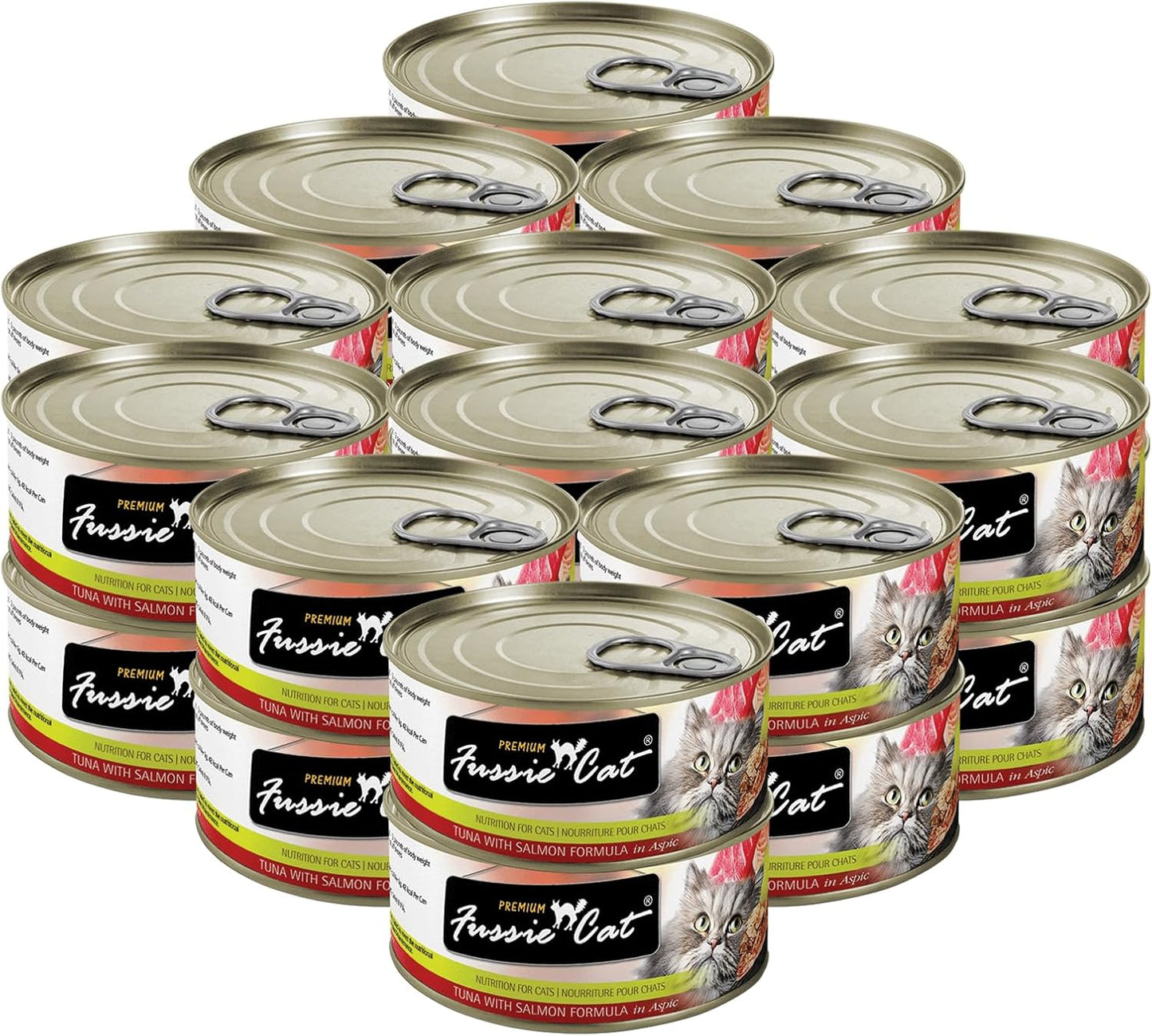 Fussie Cat Premium Tuna & Salmon in Aspic Wet Cat Food Review