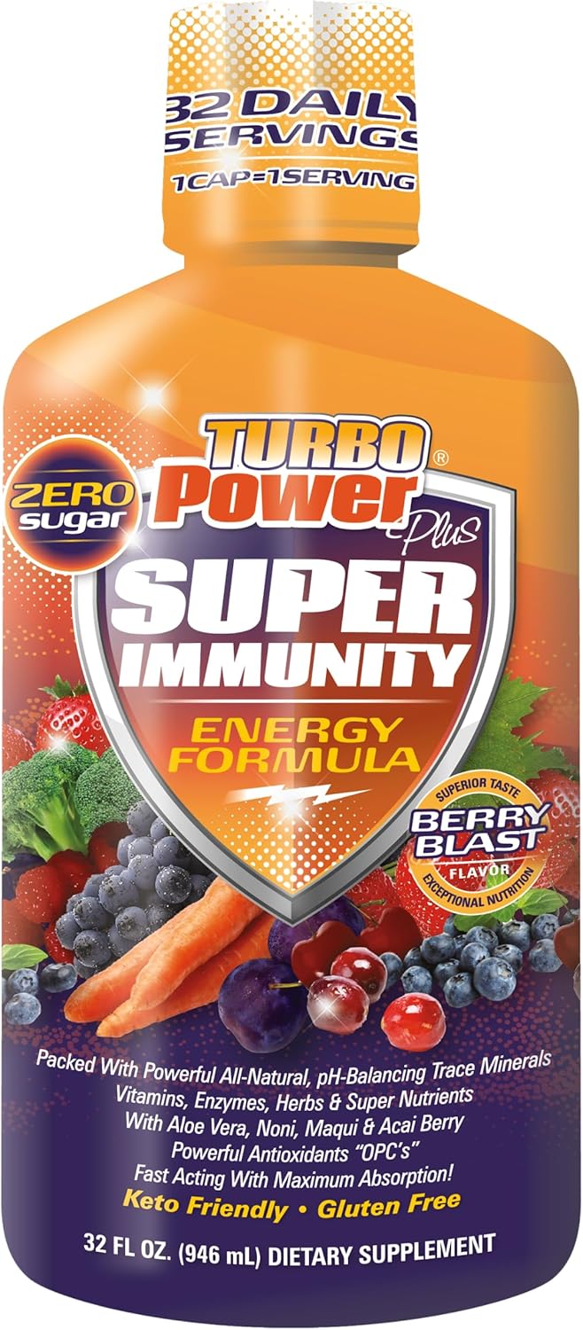 Liquid Vitamin Turbo Power Plus for Optimal Health and Wellness